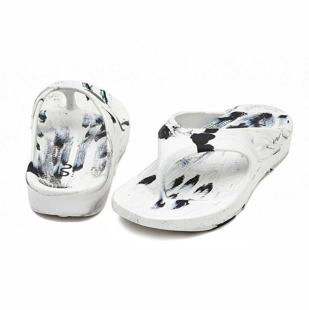 Doubleu V Shape Marble Men Soft Doctor Anti-Skid Slipper