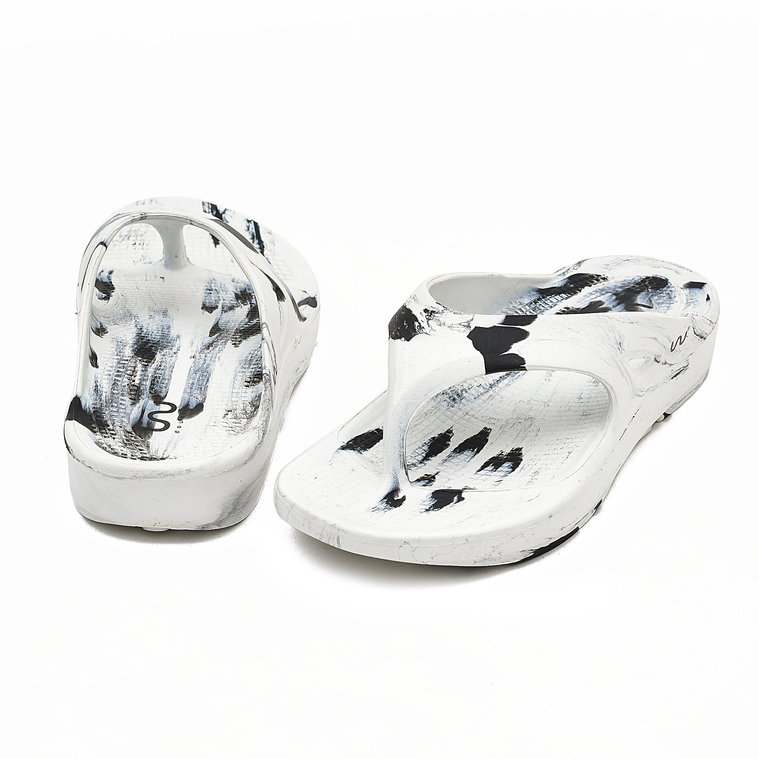 Doubleu V Shape Marble Men Soft Doctor Anti-Skid Slipper