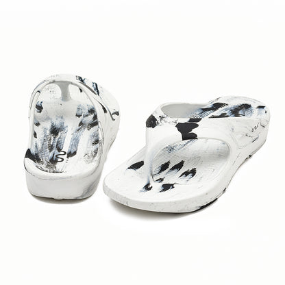 Doubleu V Shape Marble Men Soft Doctor Anti-Skid Slipper