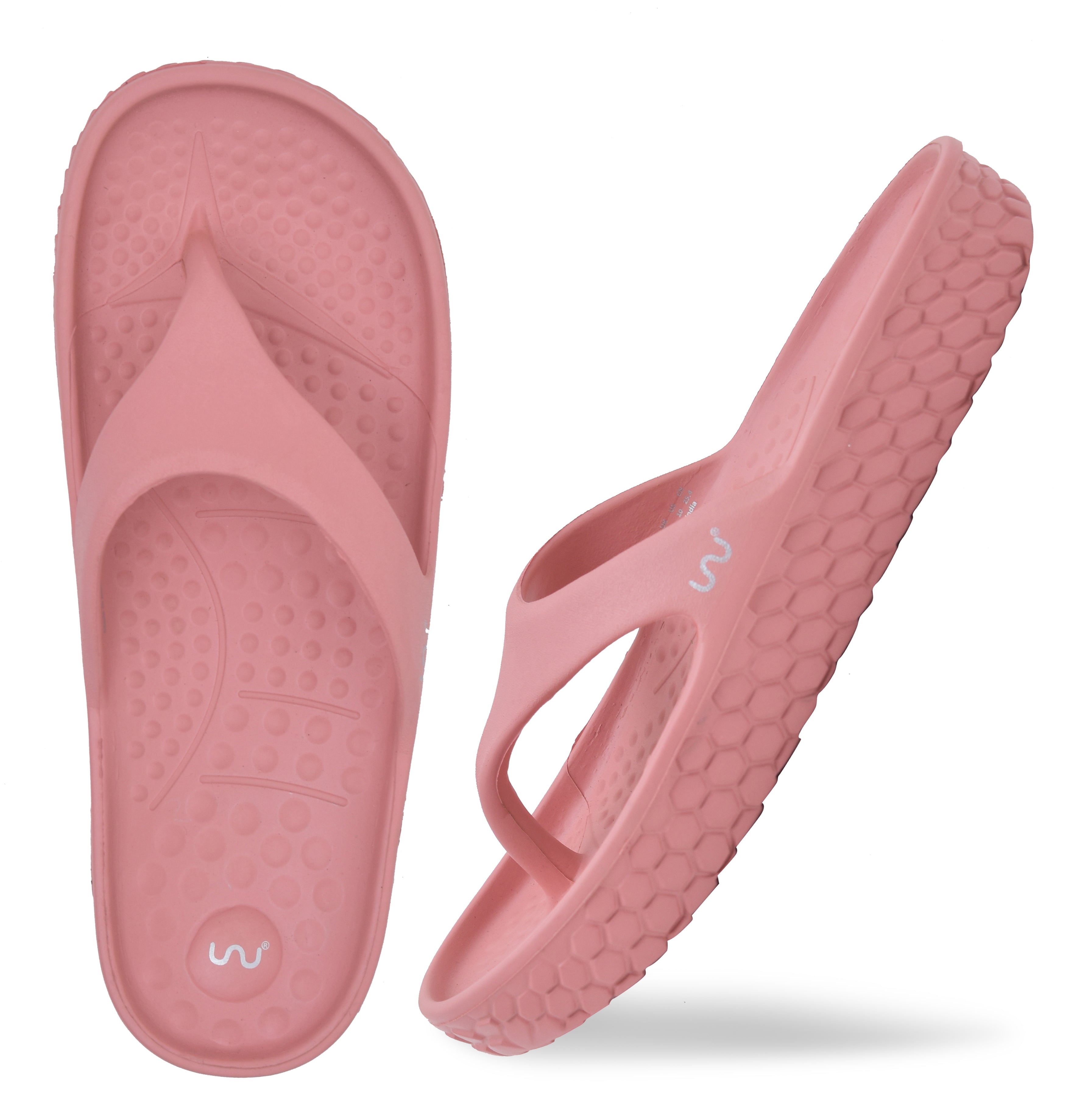 Doubleu Kyoto Women  Comfortable & Light Weight  Pink Slipper