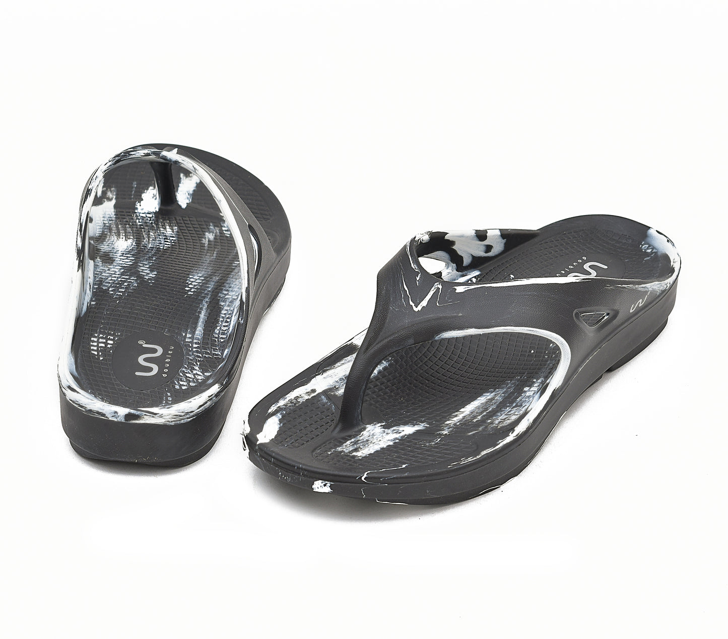 Doubleu V Shape Marble Men Soft Doctor Anti-Skid Slipper