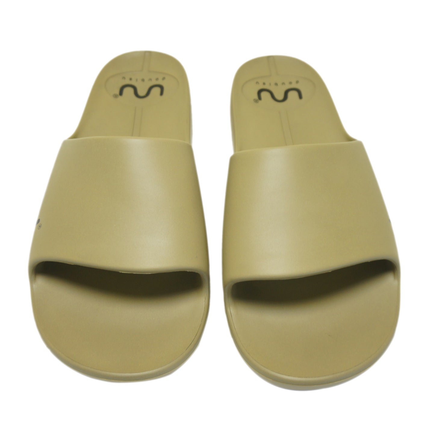 Doubleu Milano Men Comfortable & Light Weight Khakhi Slipper