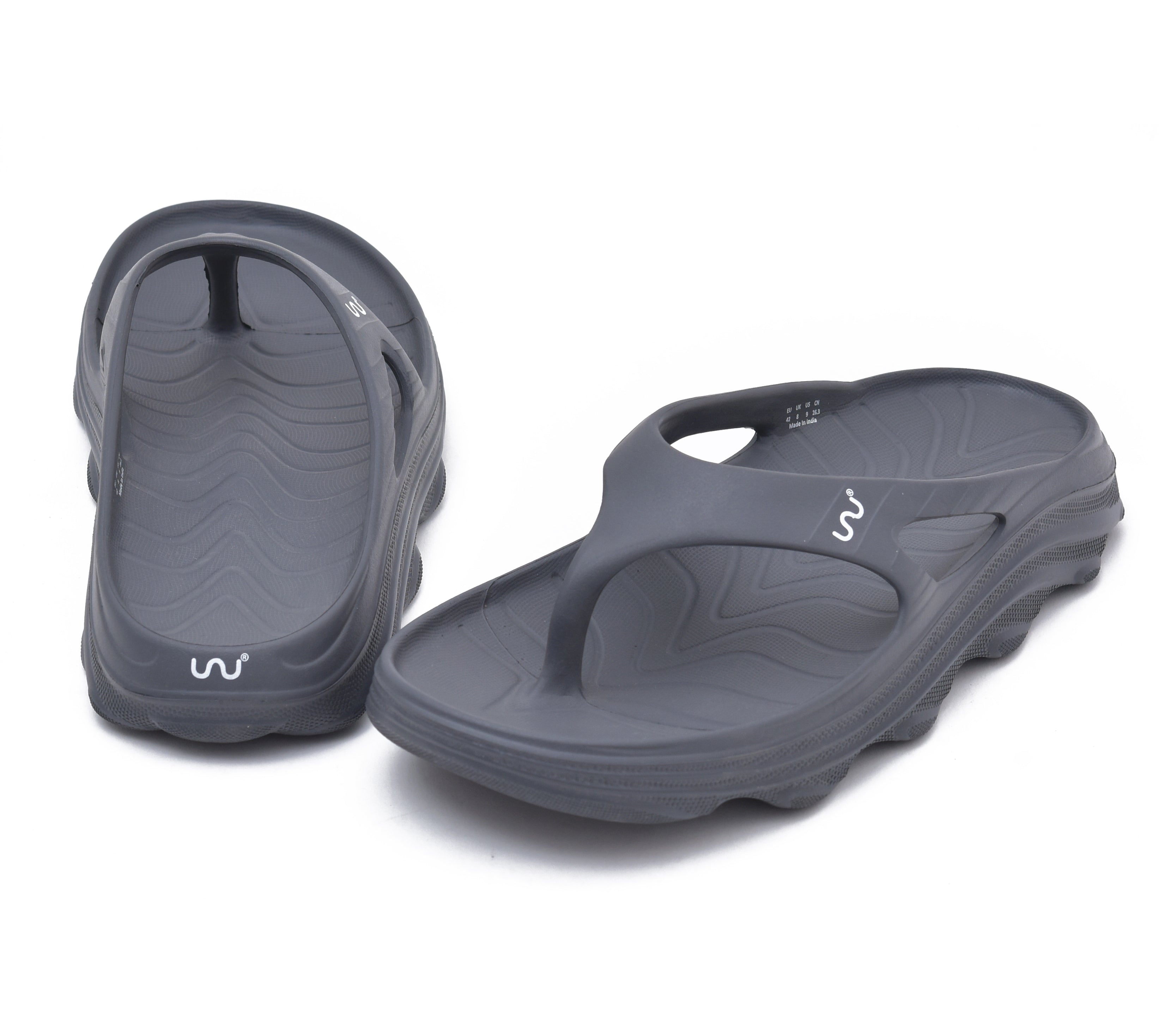Doubleu Riva Women Comfortable Recovery Footwear Carbon