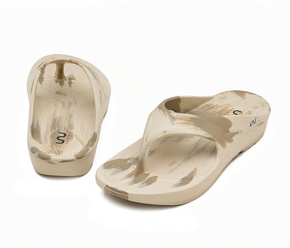 Doubleu V Shape Marble Men Soft Doctor Anti-Skid Slipper