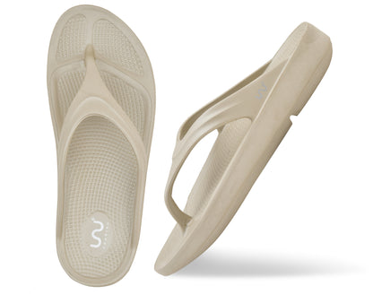 Doubleu Lite Women Comfortable & Light Weight Beige  Slipper