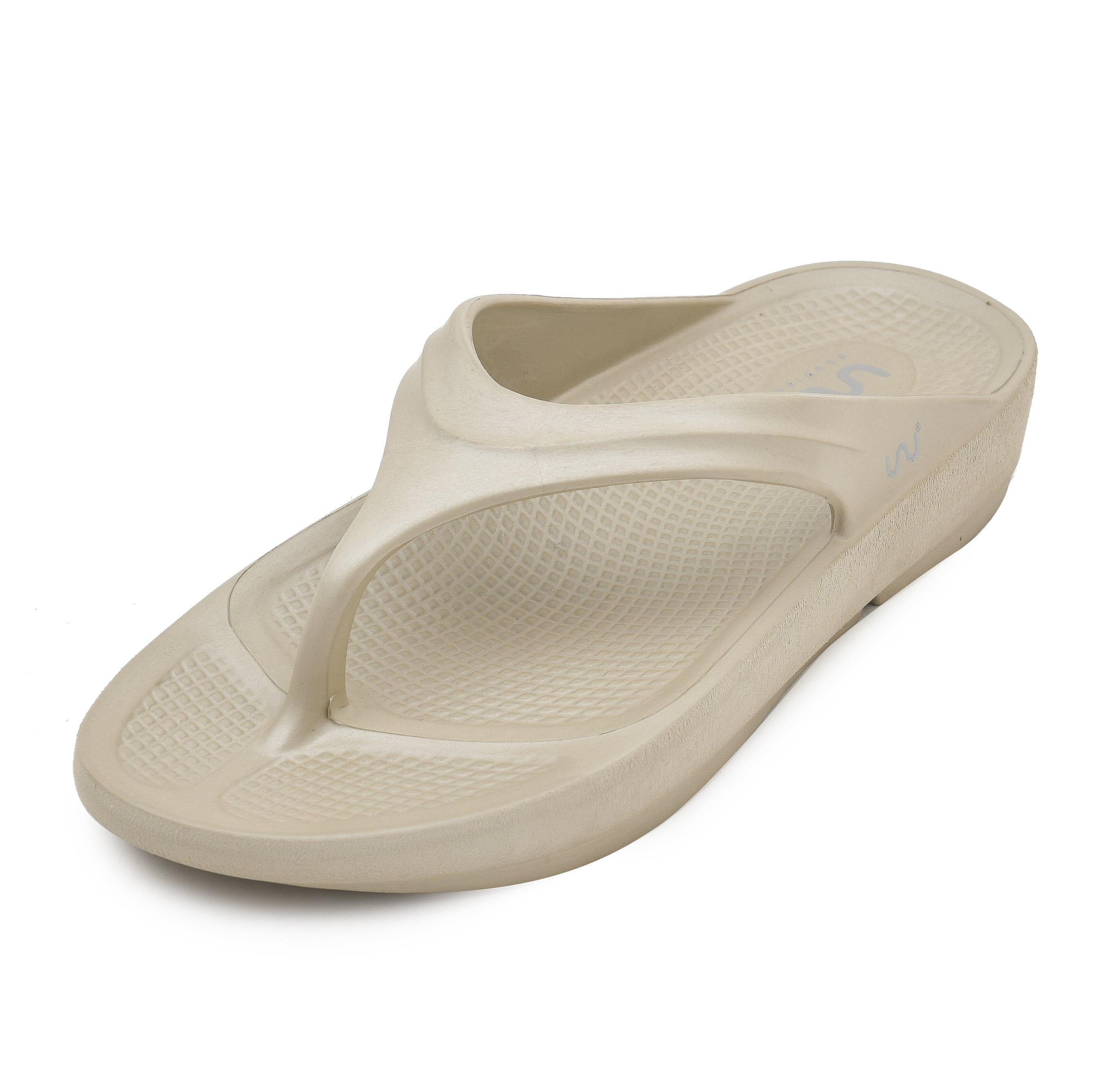 Doubleu Lite Women Comfortable & Light Weight Beige  Slipper