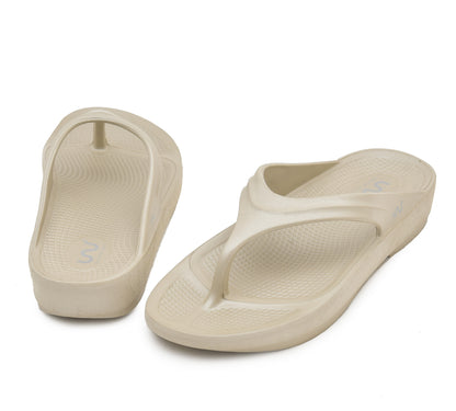 Doubleu Lite Women Comfortable & Light Weight Beige  Slipper