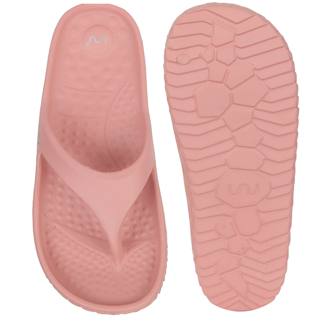 Doubleu Kyoto Women  Comfortable & Light Weight  Pink Slipper