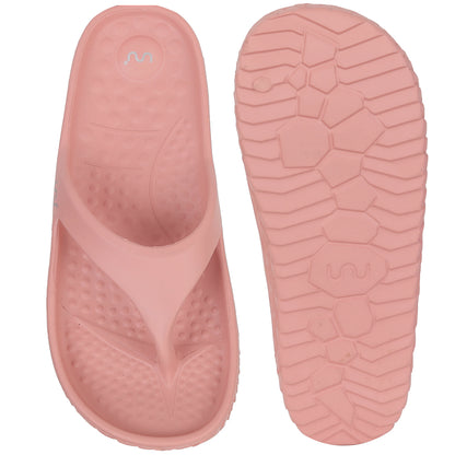 Doubleu Kyoto Women  Comfortable & Light Weight  Pink Slipper