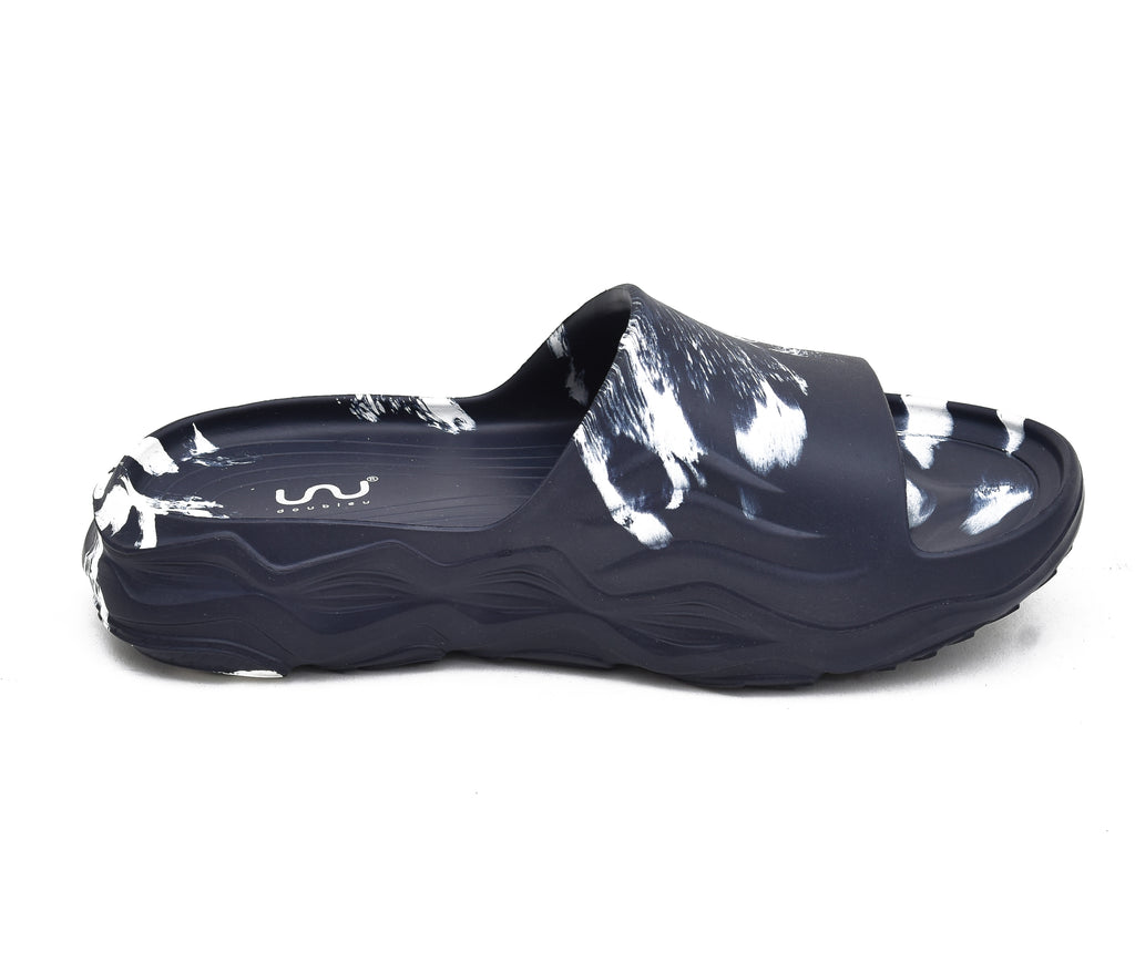 Doubleu Soft Doctor Anti-Skid for Women Ultra Sporty Slide White + Black