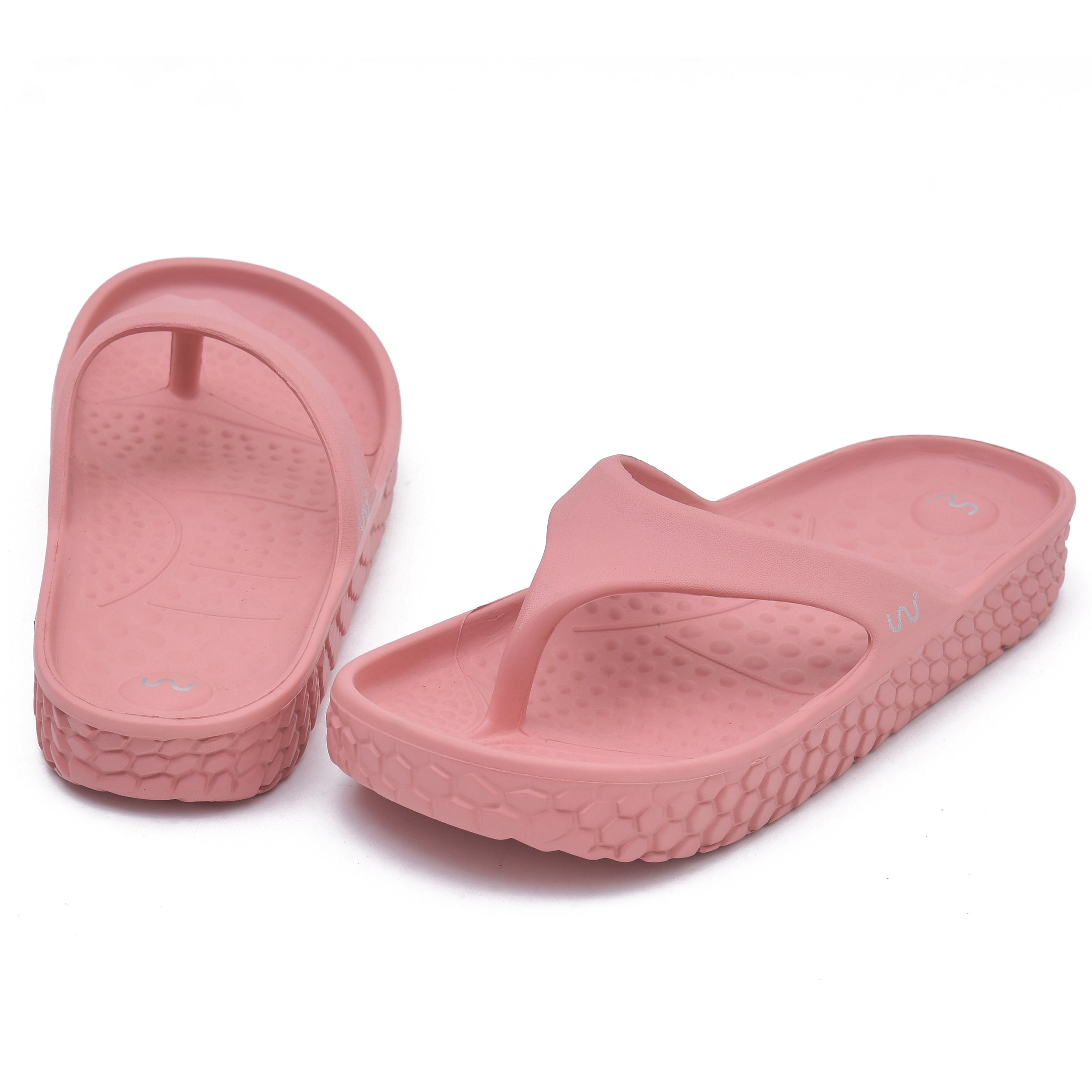 Doubleu Kyoto Women  Comfortable & Light Weight  Pink Slipper