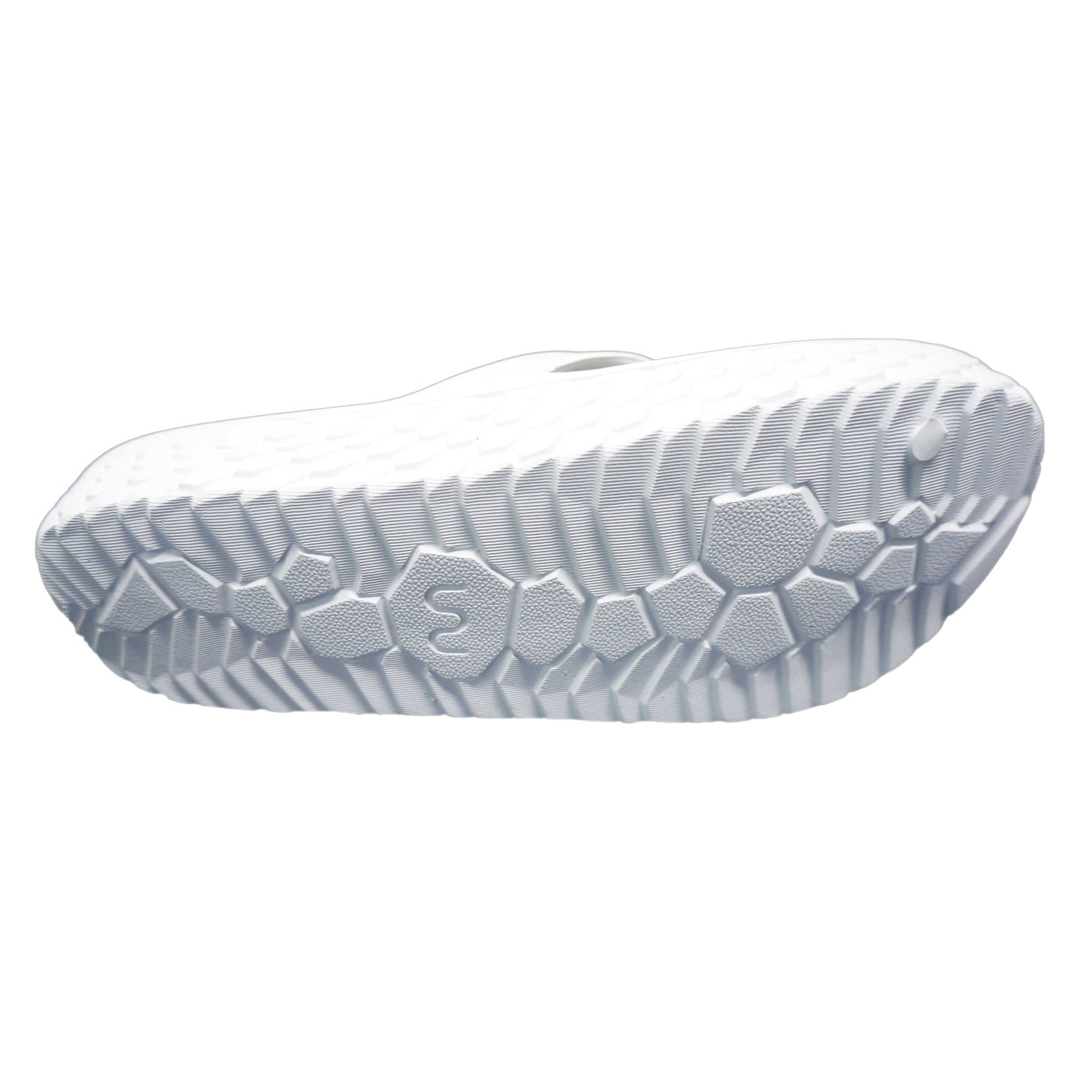 Doubleu Kyoto Women  Comfortable & Light Weight White Slipper