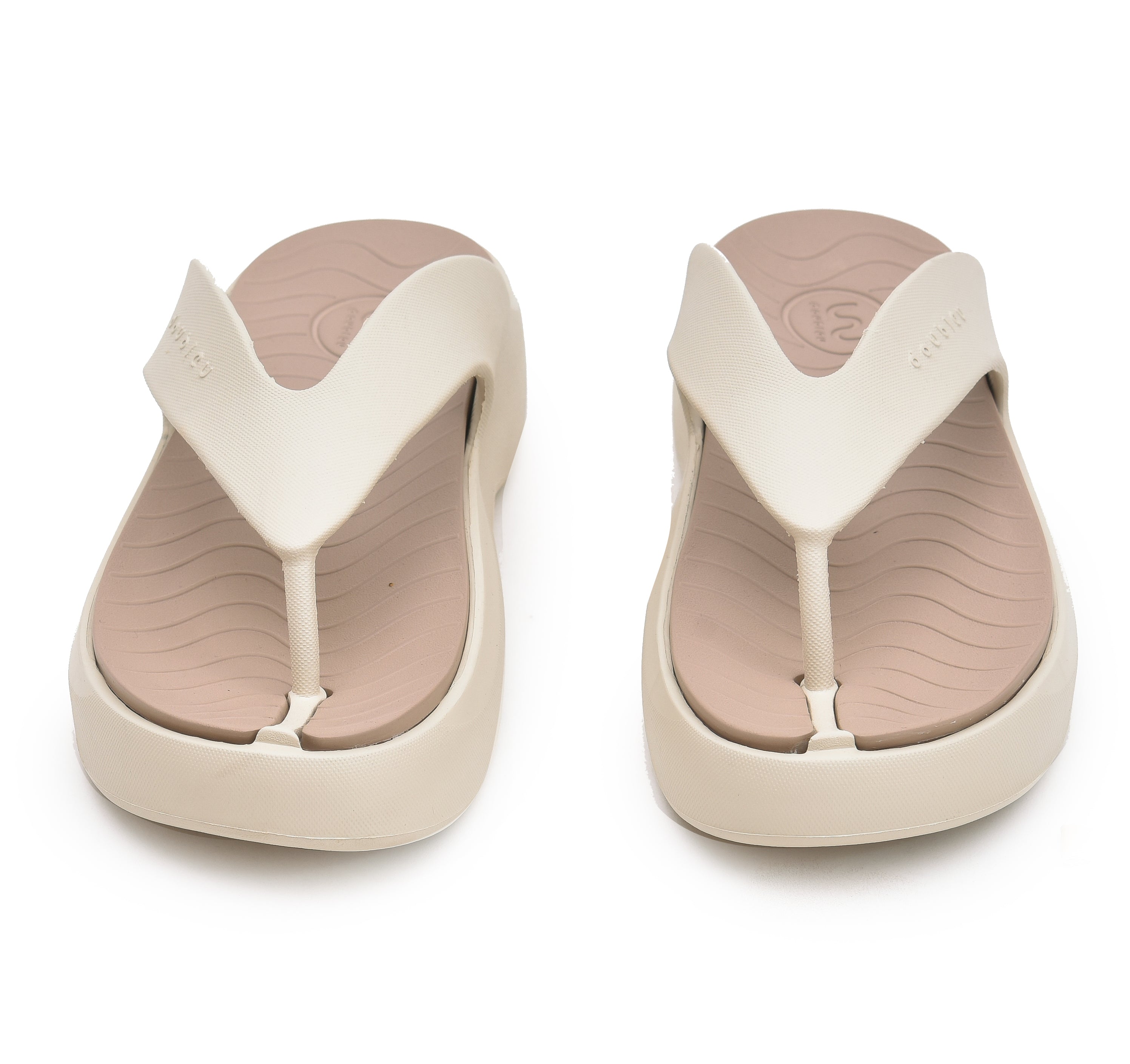 Doubleu Amalfi Women Recovery Footwear Beige Khaki