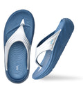 NOVA WOMEN V SHAPE METAL BLUE + SILVER