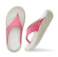 NOVA WOMEN PAINTED BEIGE + FUCHSIA