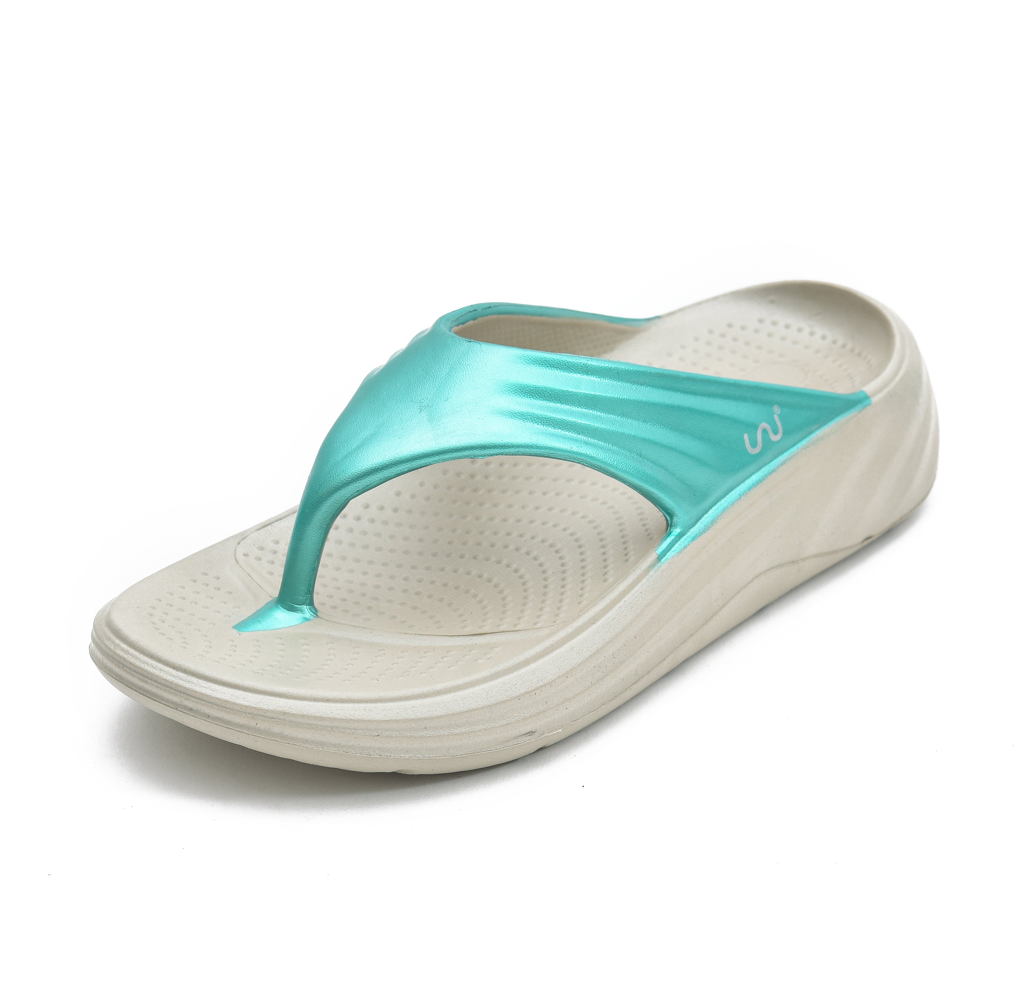 NOVA WOMEN PAINTED BEIGE + TEAL