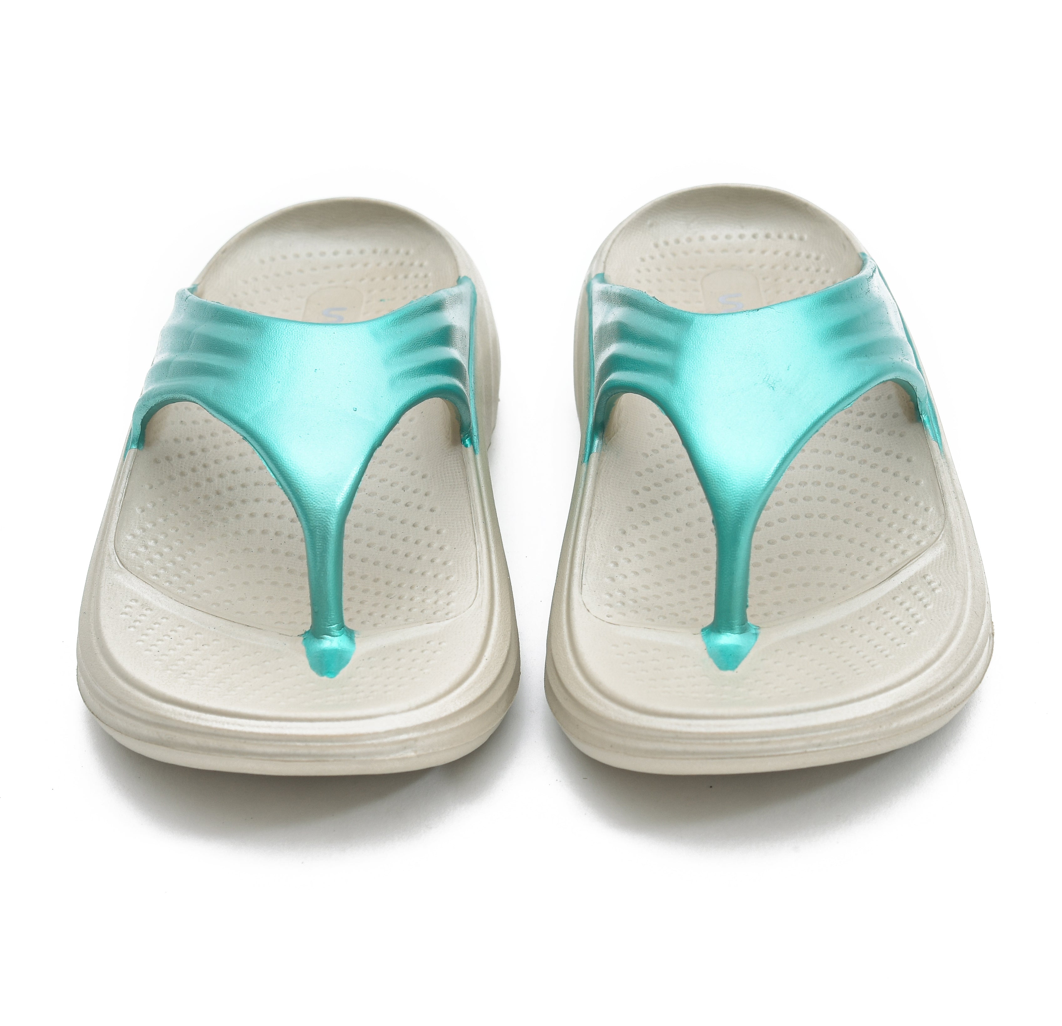 NOVA WOMEN PAINTED BEIGE + TEAL