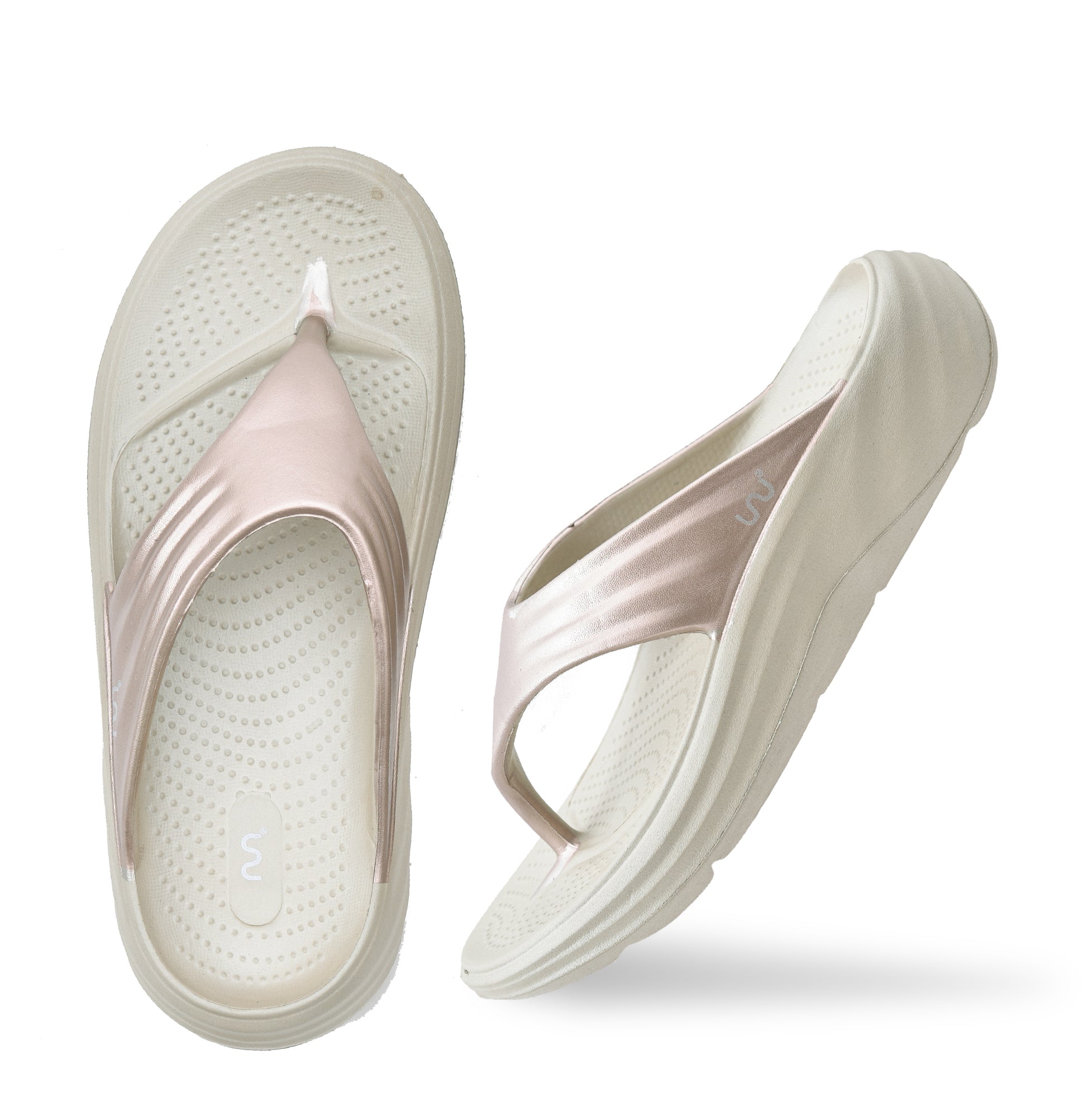 NOVA WOMEN PAINTED BEIGE + ROSE GOLD