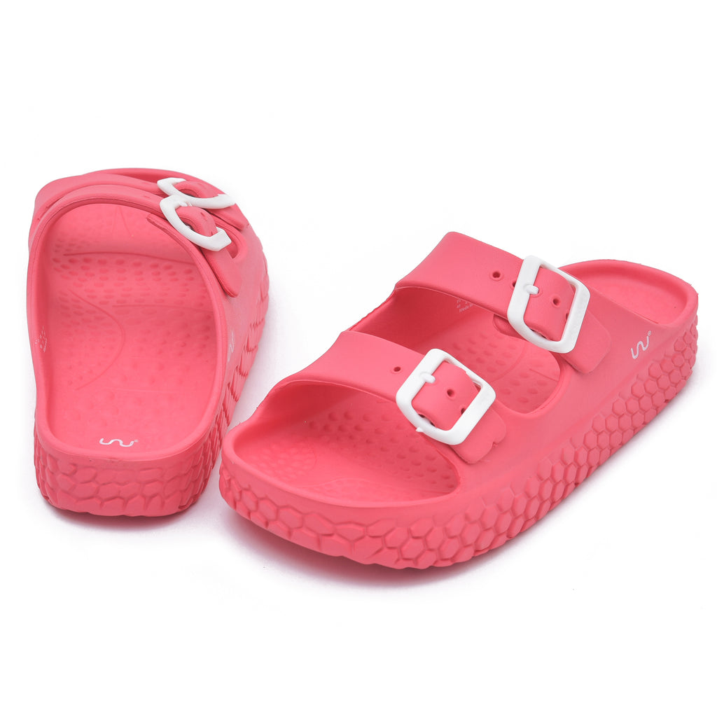 Doubleu Sakura Women Comfortable & Light Weight Slipper Pink