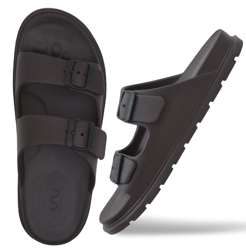 Doubleu Sakura Men Soft Doctor Anti-Skid Slipper C Brown