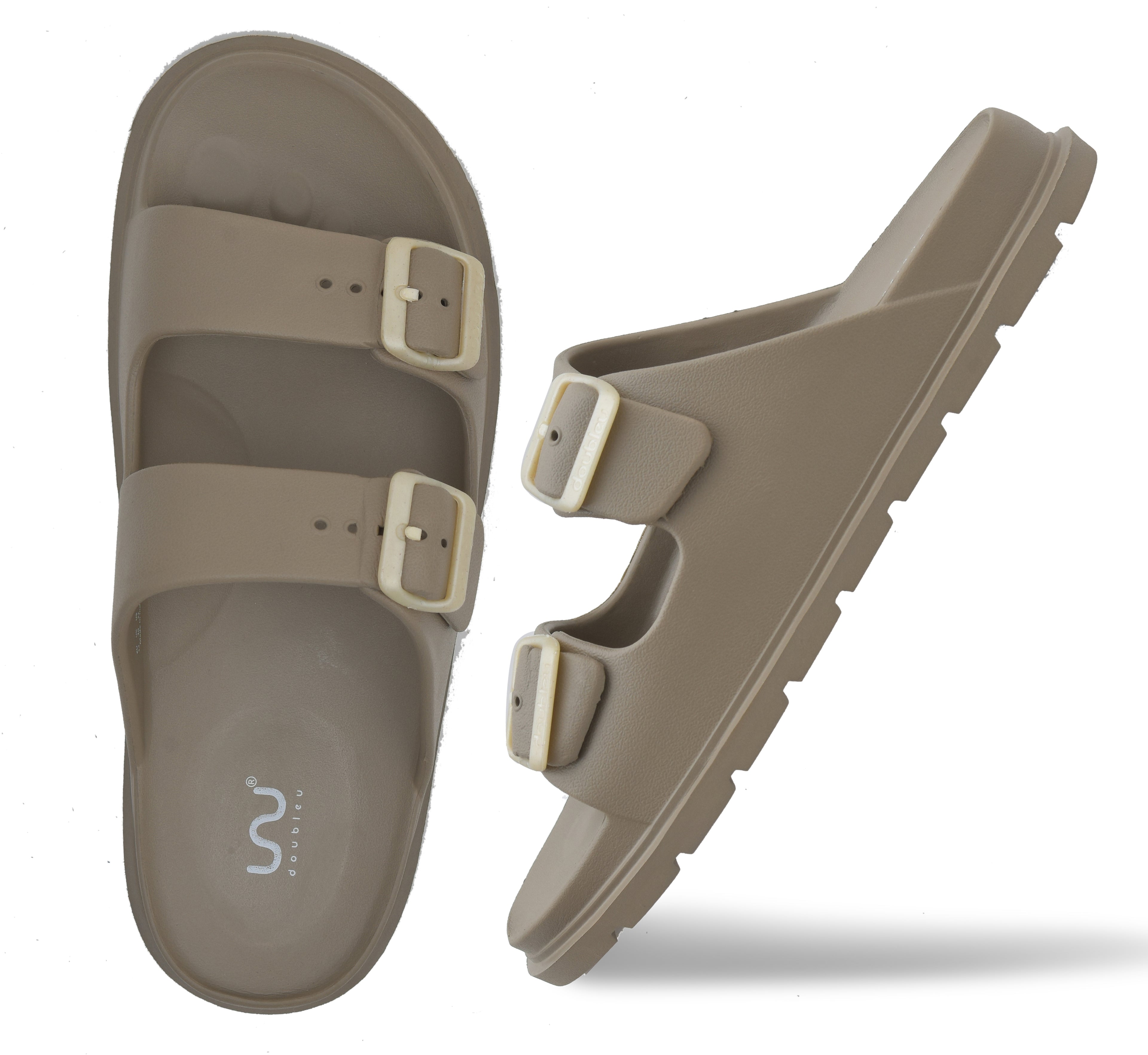 Doubleu Soft Doctor Anti-Skid Slipper Sakura Men Khaki
