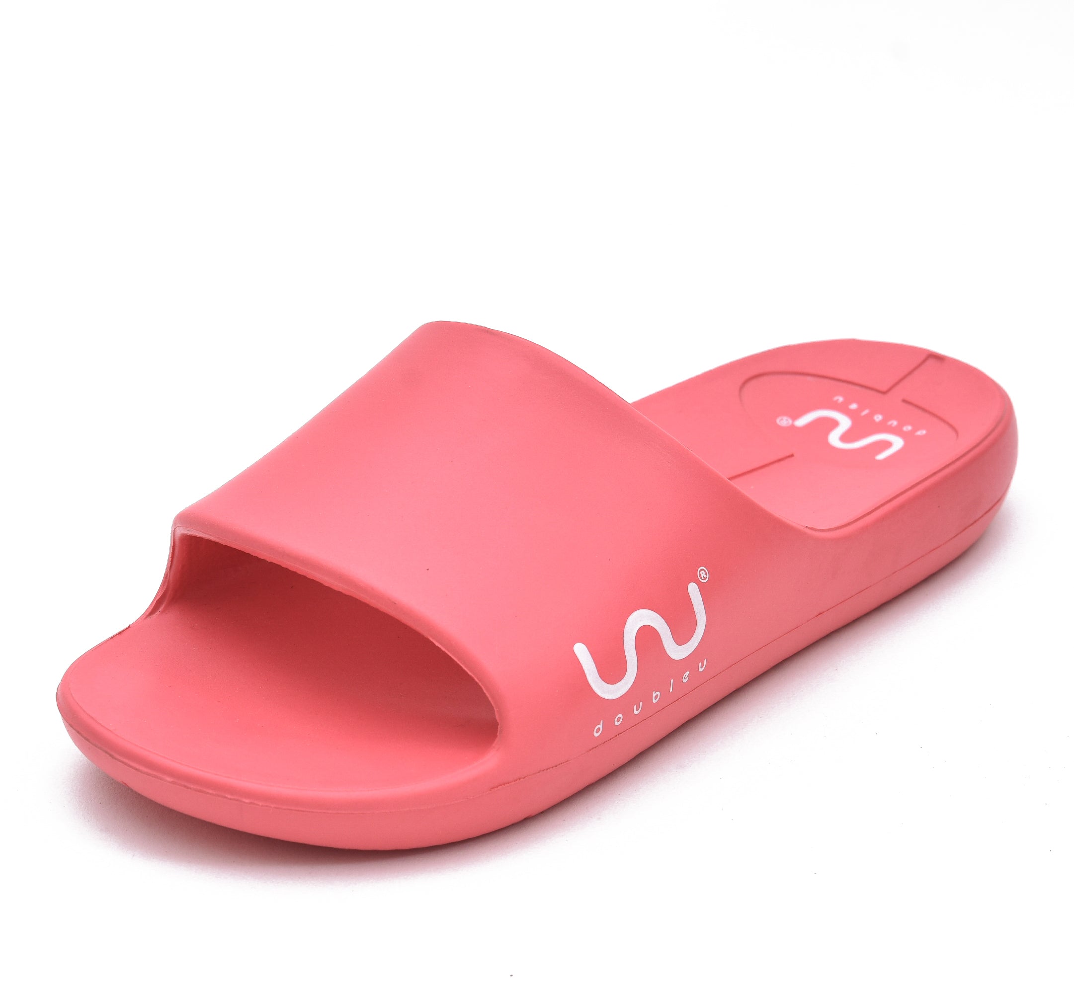 Doubleu Milano Women Comfortable & Light Weight Pink Slipper