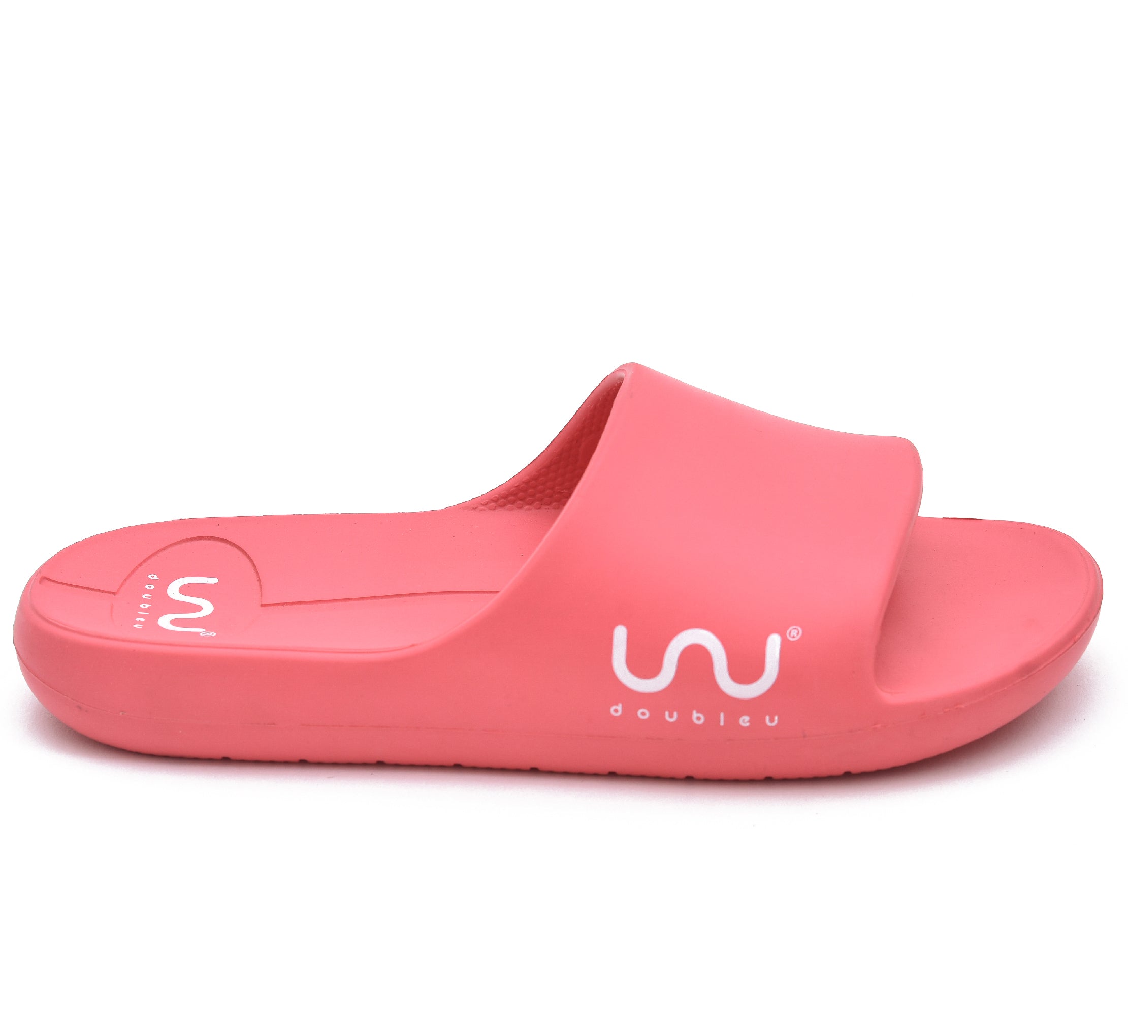 Doubleu Milano Women Comfortable & Light Weight Pink Slipper