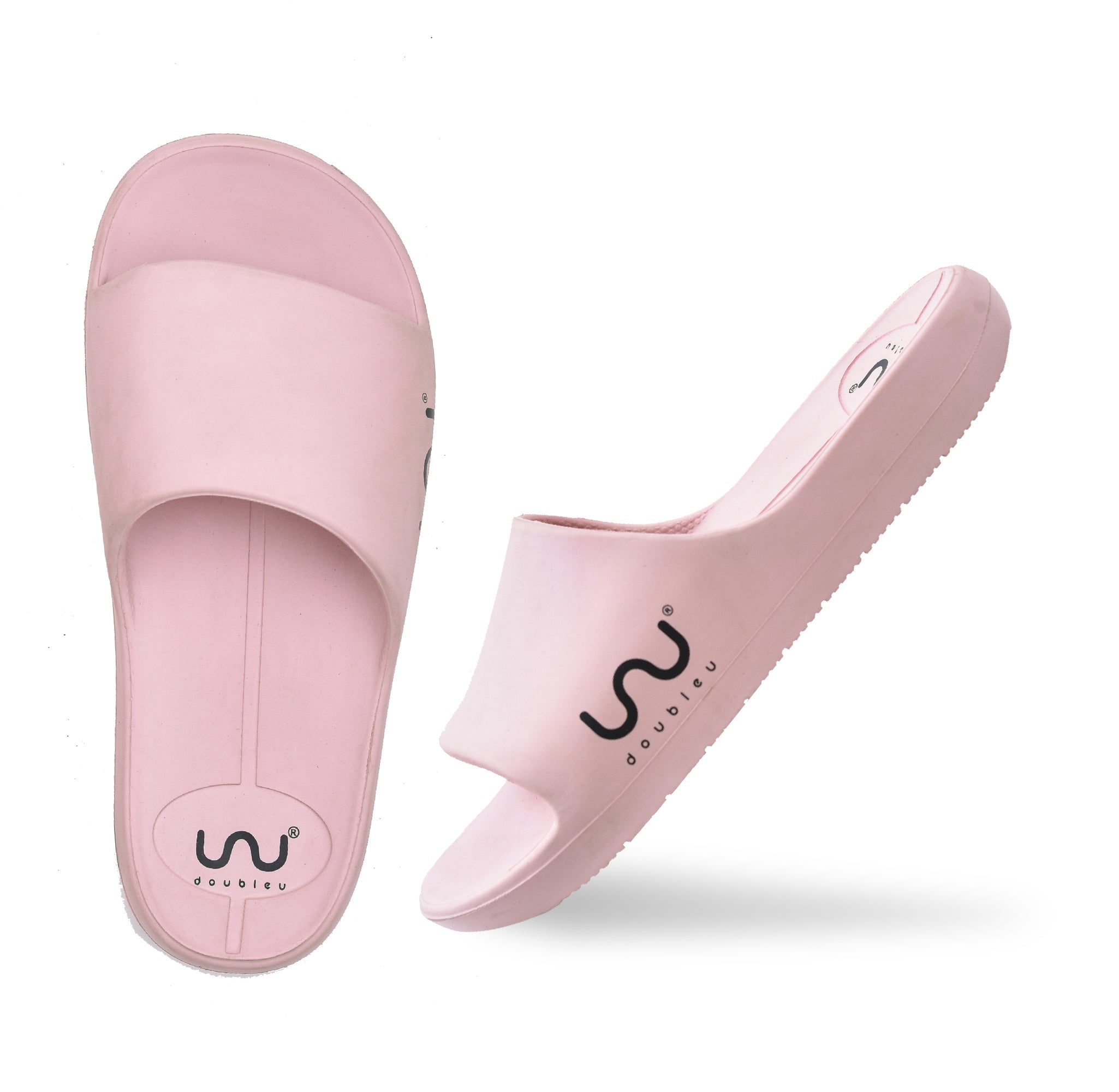 Doubleu Milano Women Comfortable & Light Weight Slipper ROSSA-FEVER