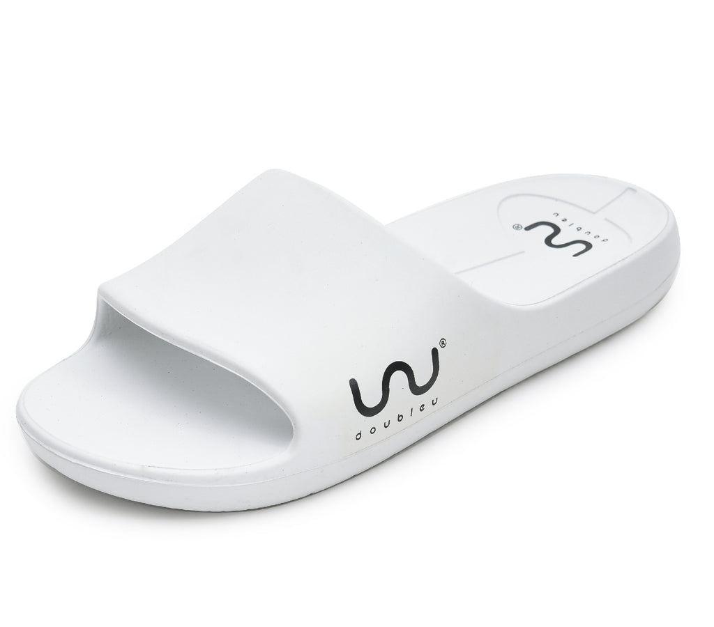 Milano Women Comfortable & Light Weight Slipper White