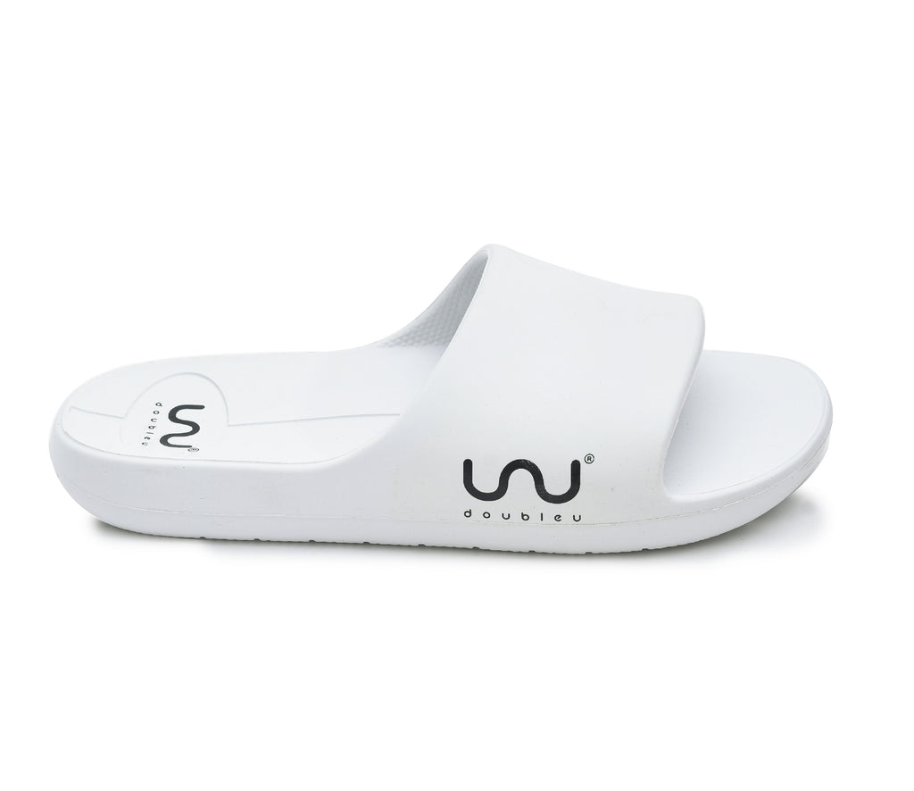 Milano Women Comfortable & Light Weight Slipper White