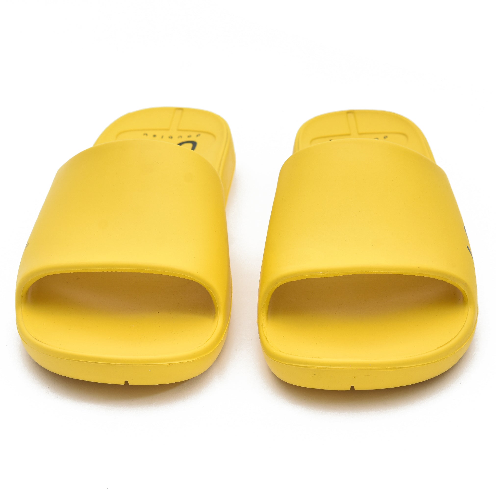 Doubleu Milano Men Comfortable & Light Weight  Yellow  Slipper