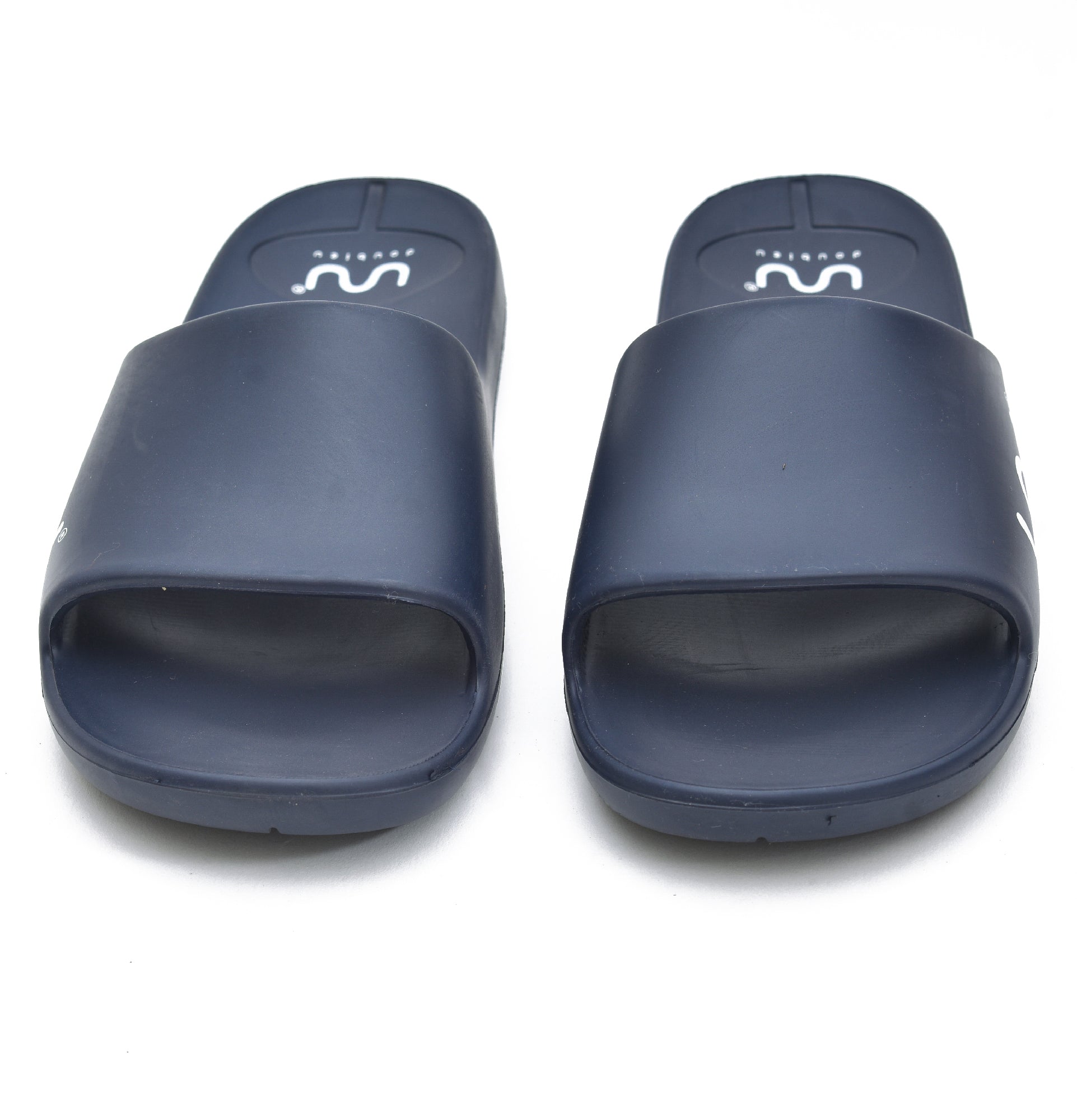 Doubleu Milano Men Comfortable & Light Weight Slipper Navy Blue