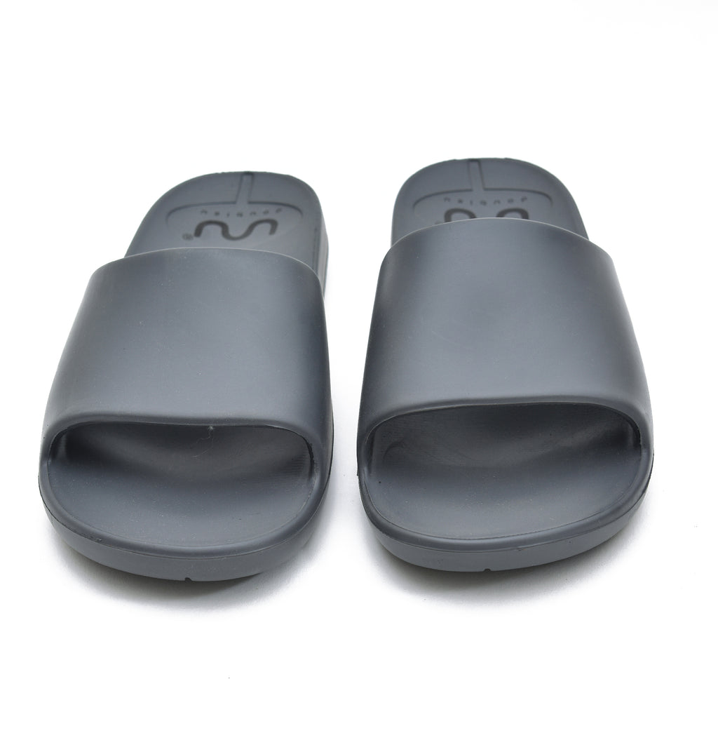 Doubleu Milano Men Comfortable & Light Weight Piombo Slipper