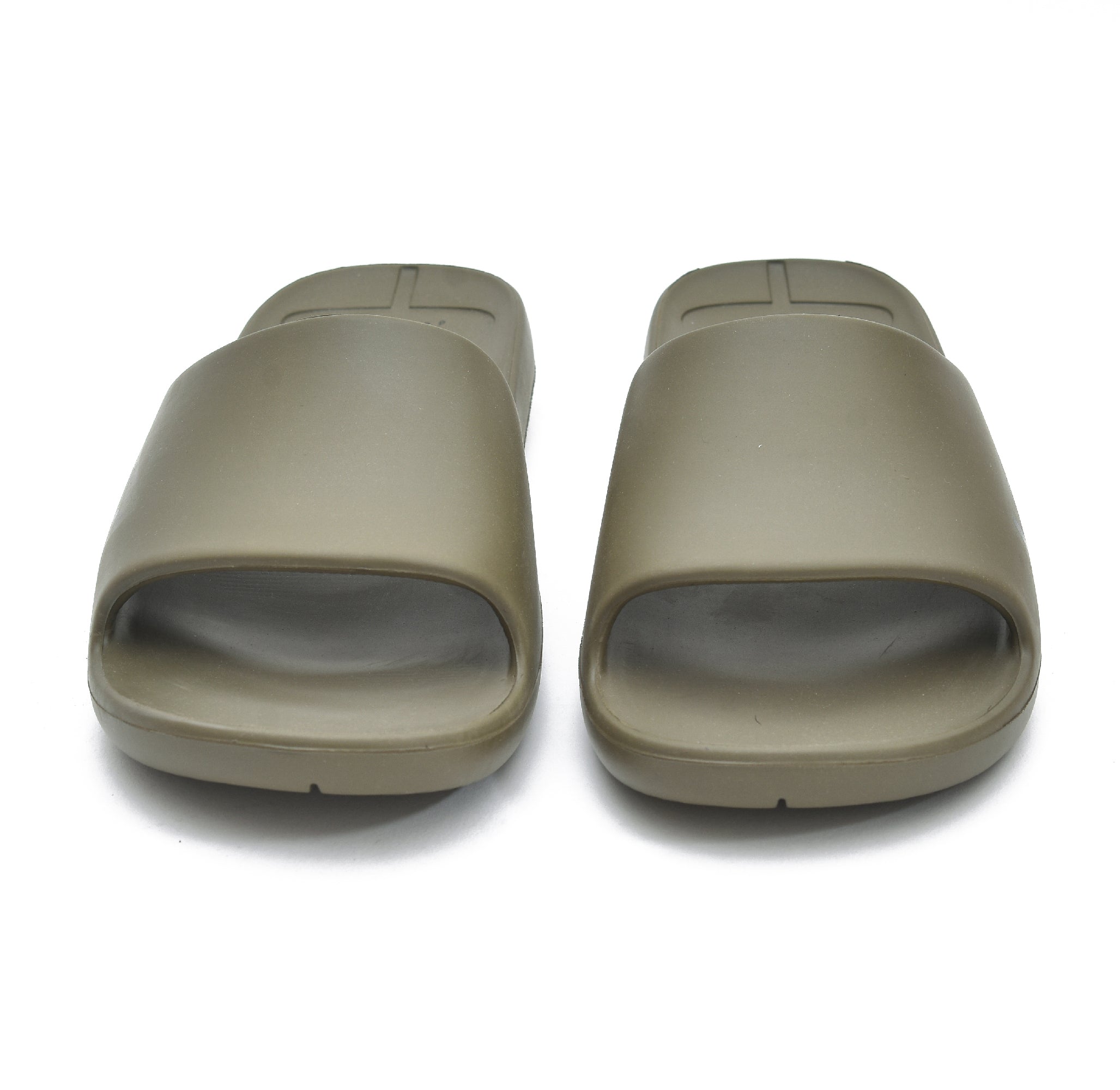 Doubleu Milano Men Comfortable & Light Weight Slipper Olive Green