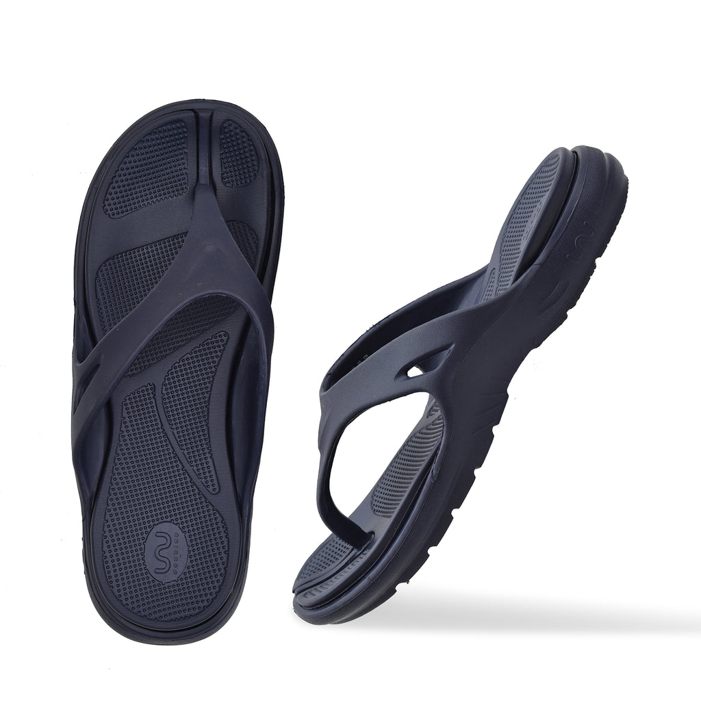 Doubleu Bermuda Men Comfortable Recovery Footwear Blue Blue