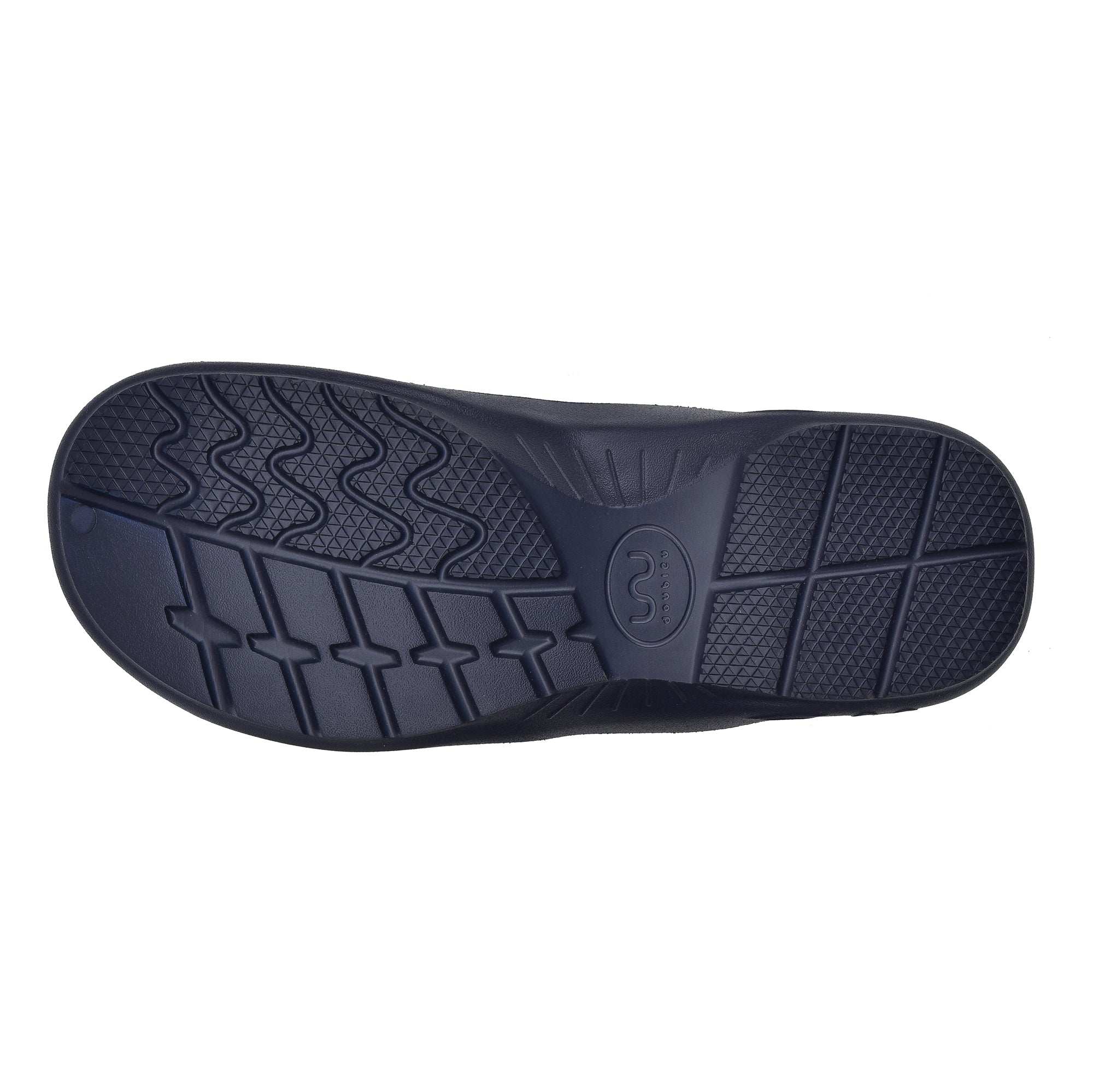 Doubleu Bermuda Men Comfortable Recovery Footwear Blue Bone