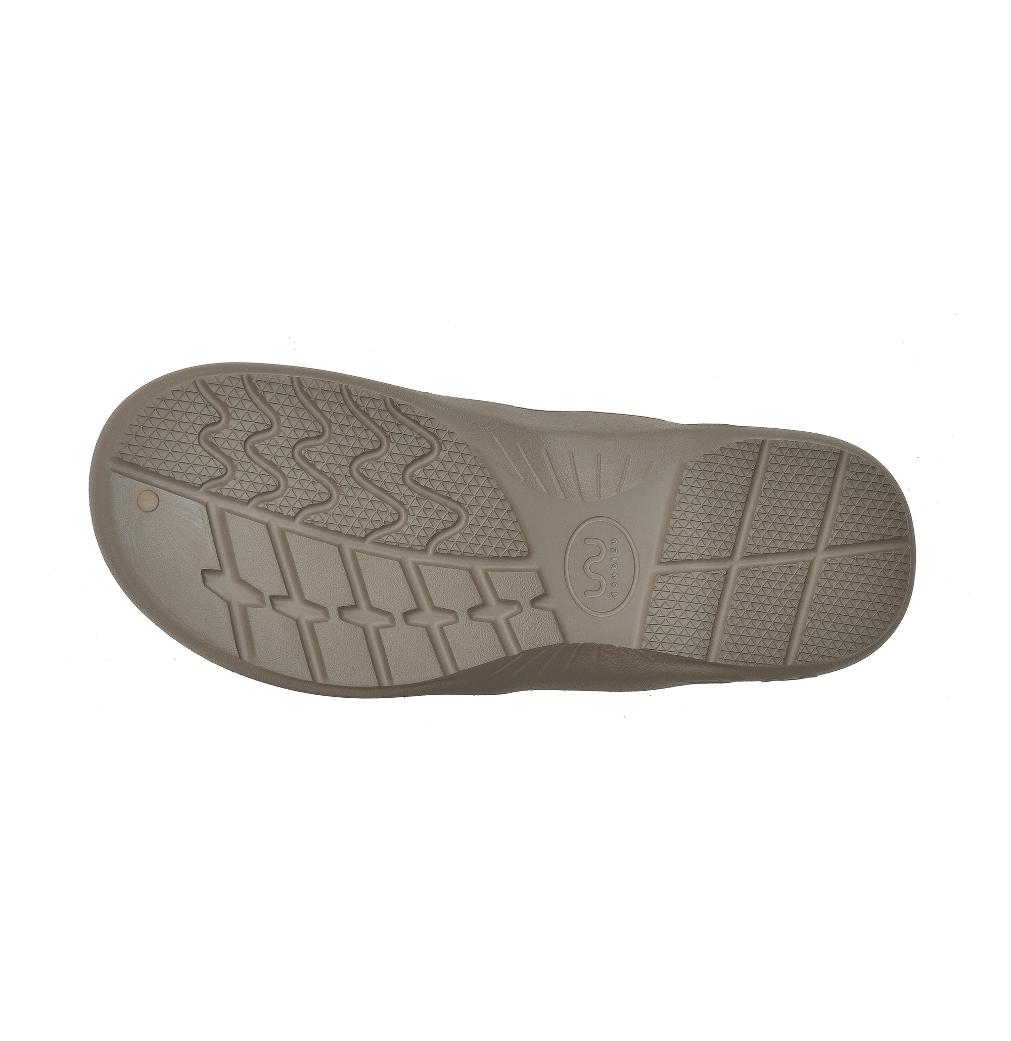 Doubleu Bermuda Men Comfortable Recovery Footwear Khaki Carbon Brown