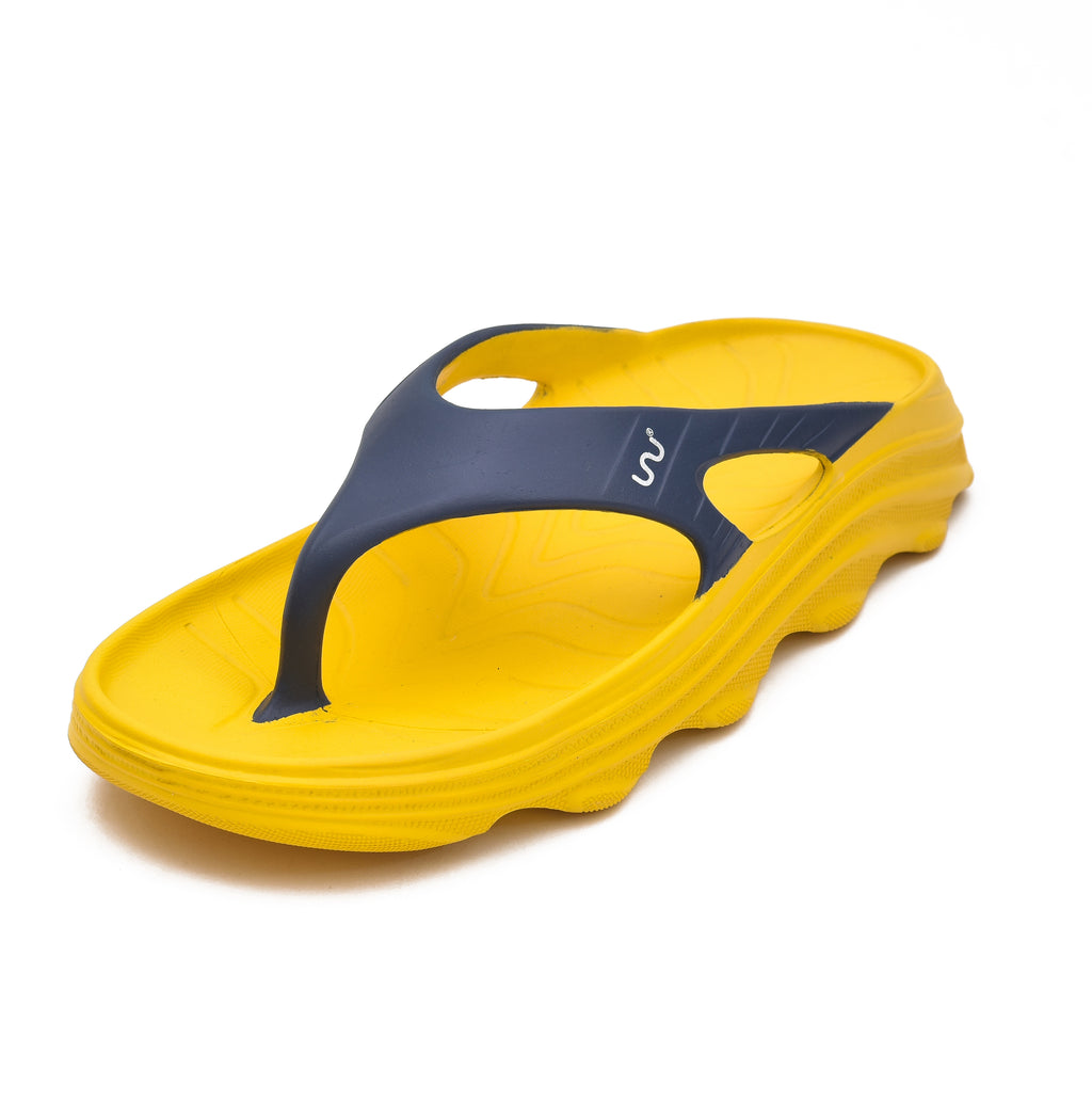 Doubleu Riva Men Marble Comfortable Recovery Footwear