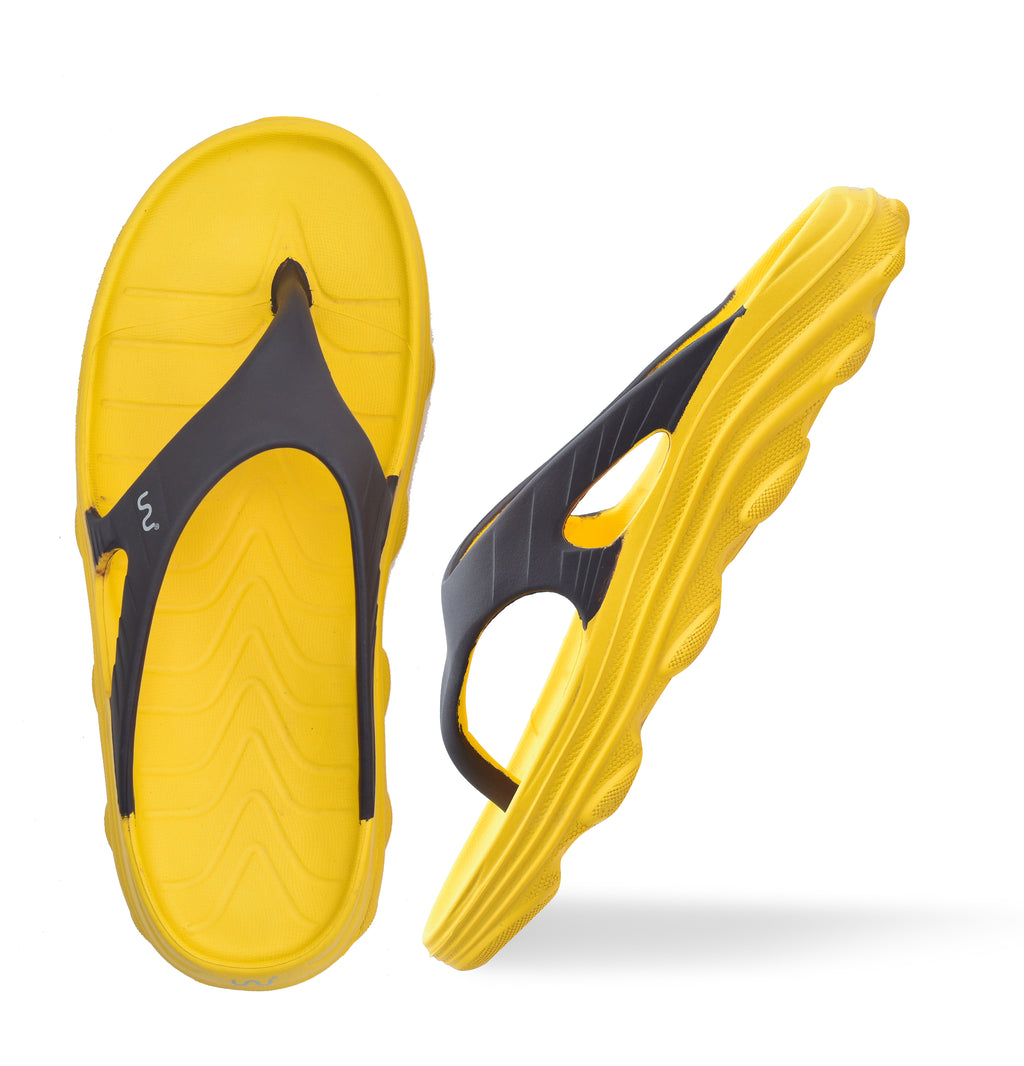 Doubleu Riva Men Marble Comfortable Recovery Footwear