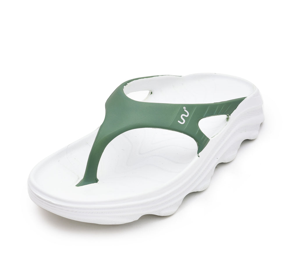 Doubleu Riva Men Marble Comfortable Recovery Footwear