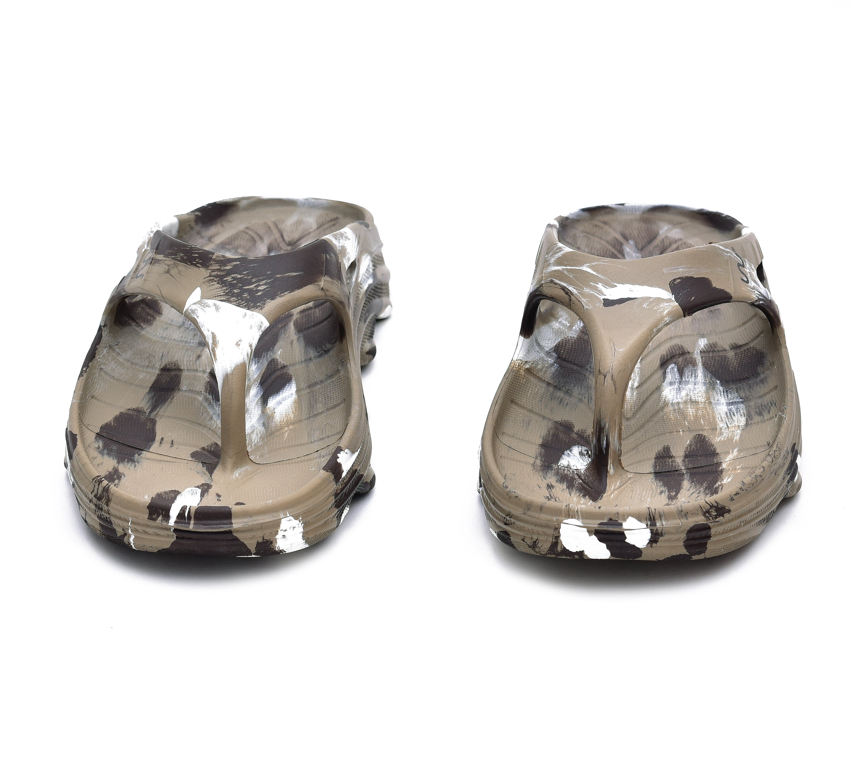 Doubleu Riva Men Marble Comfortable Recovery Footwear