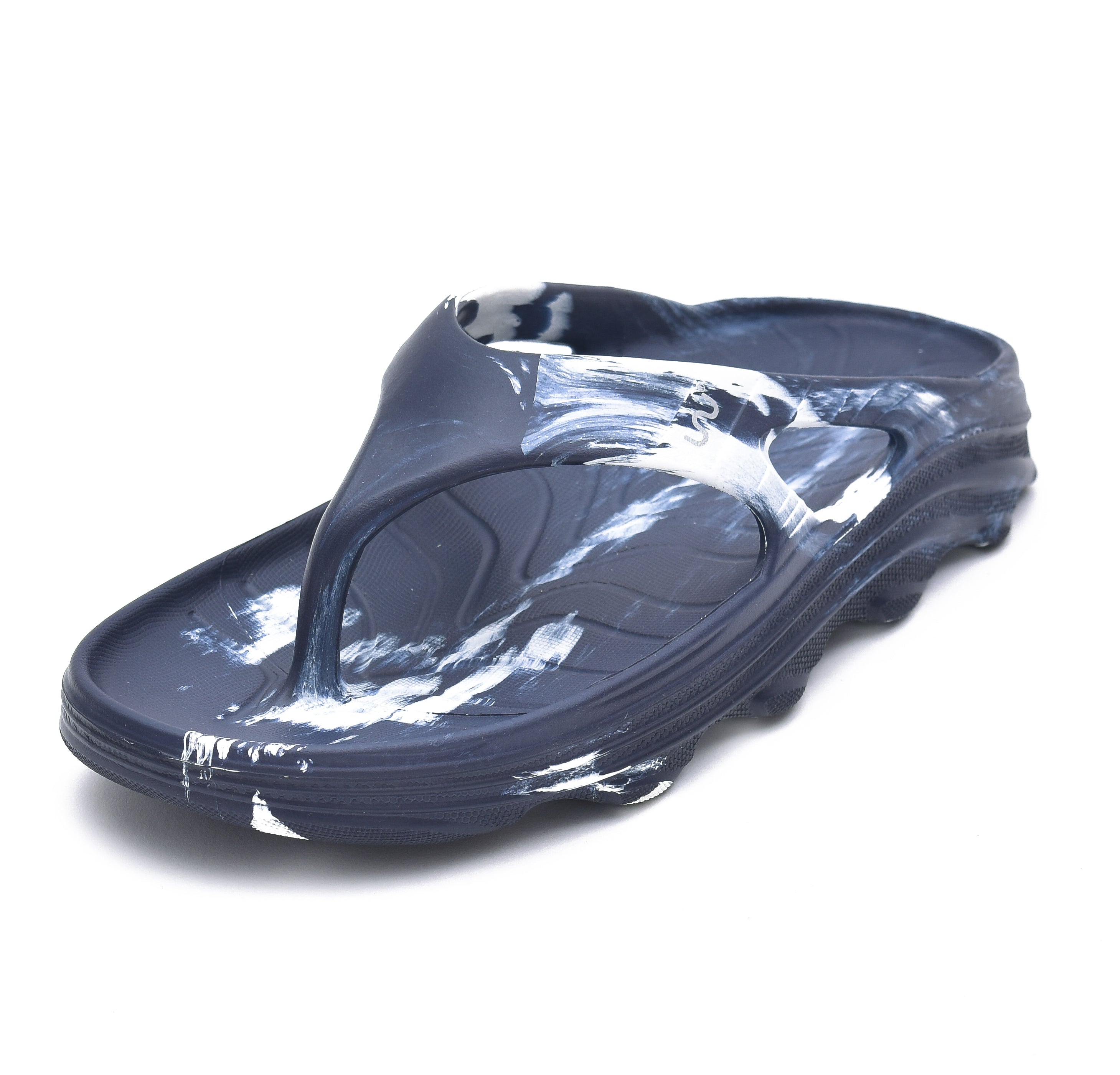 Doubleu Riva Men Marble Comfortable Recovery Footwear