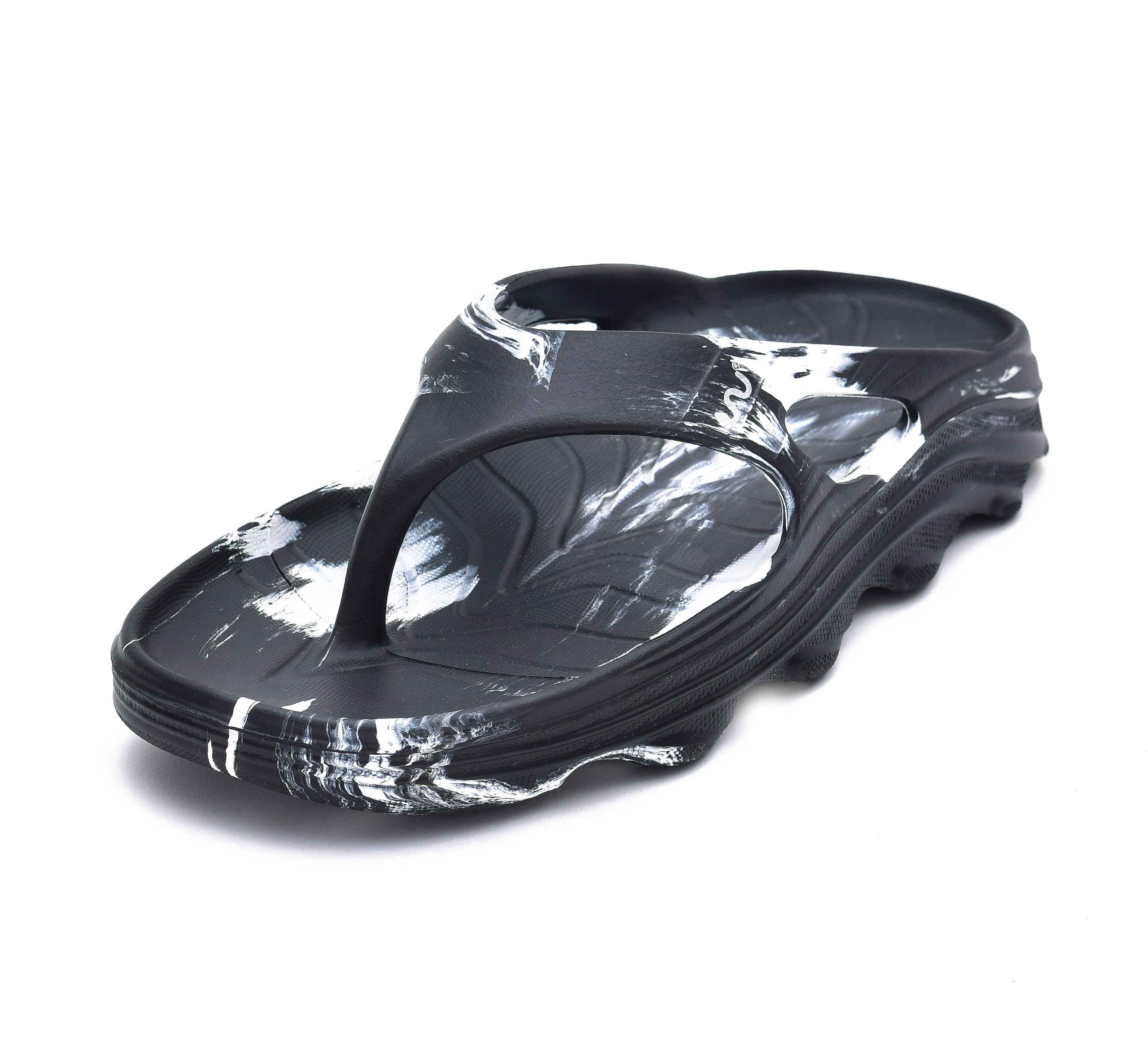 Doubleu Riva Men Marble Comfortable Recovery Footwear