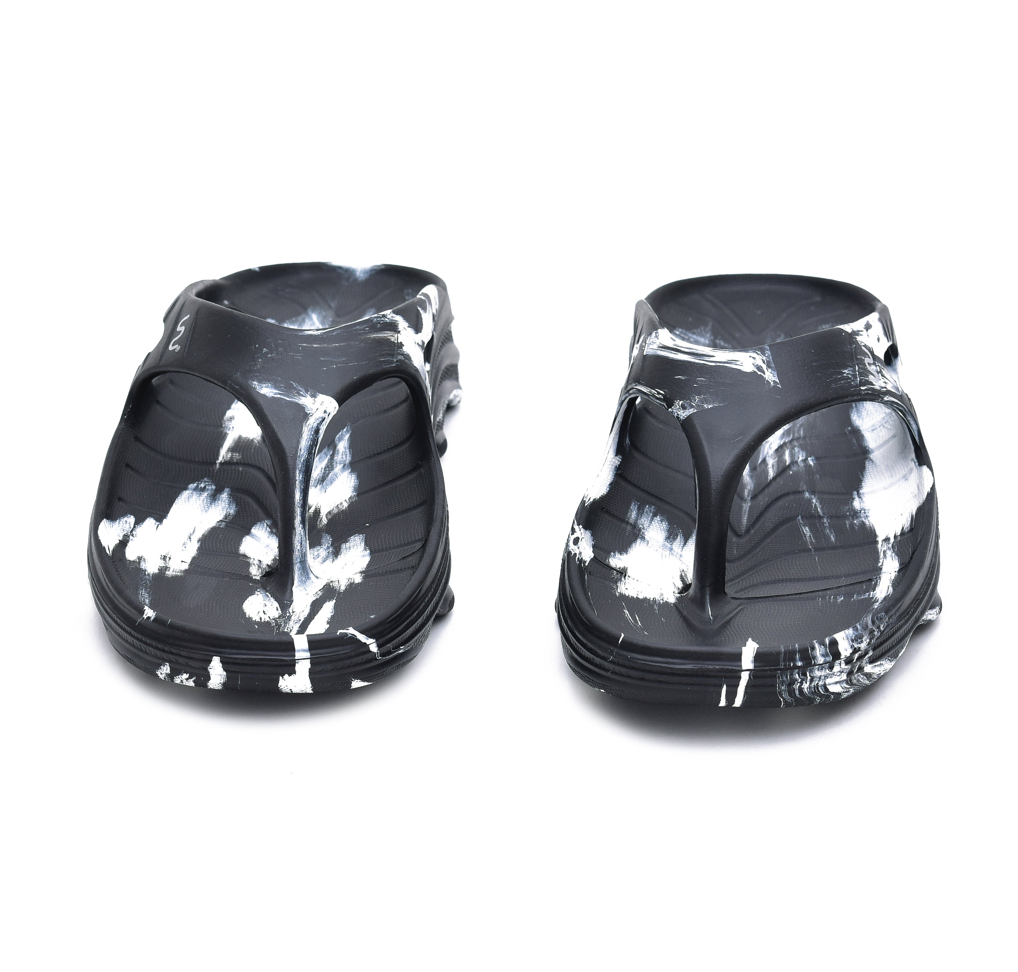 Doubleu Riva Men Marble Comfortable Recovery Footwear