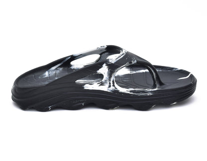 Doubleu Riva Men Marble Comfortable Recovery Footwear