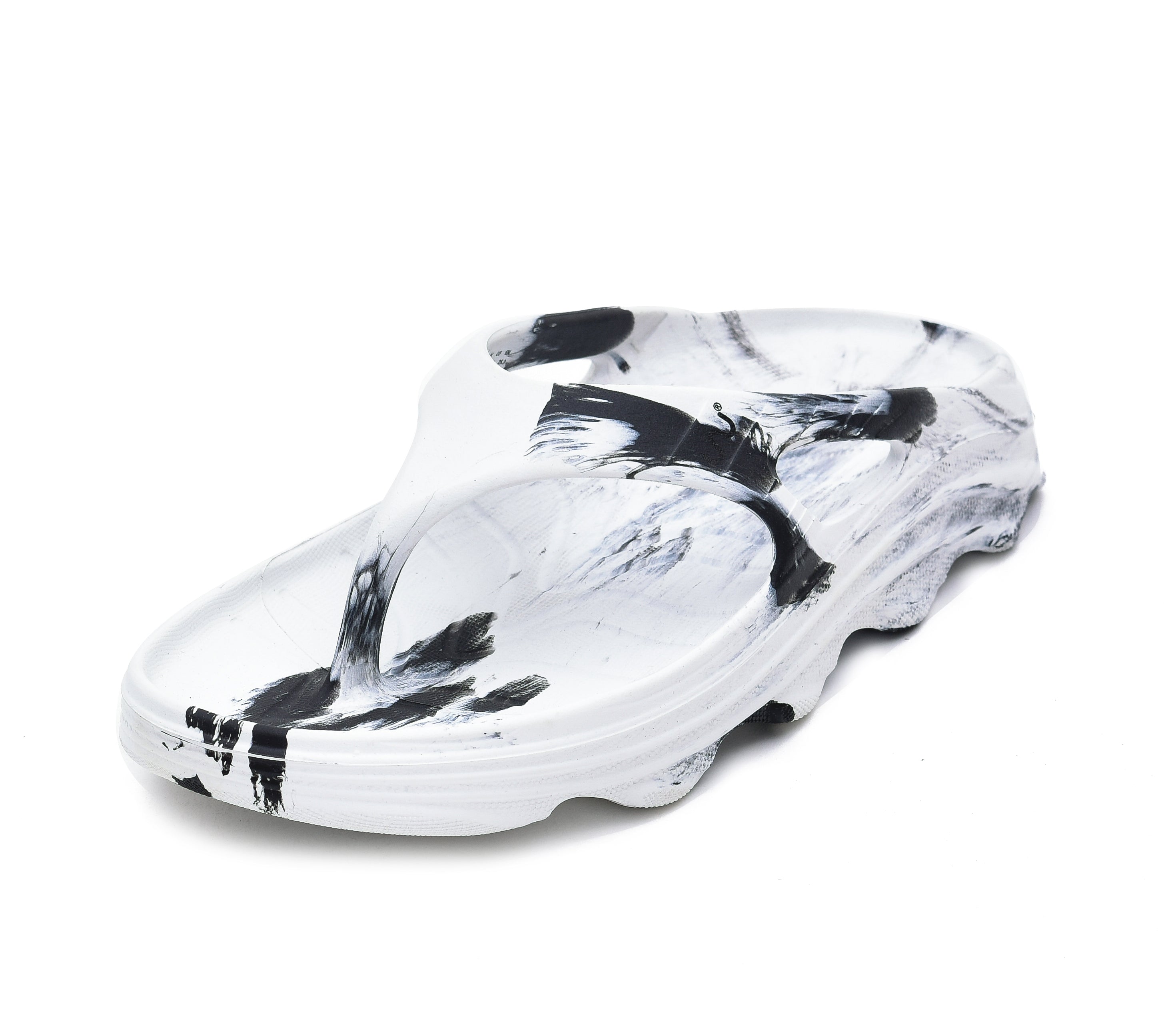 Doubleu Riva Men Marble Comfortable Recovery Footwear