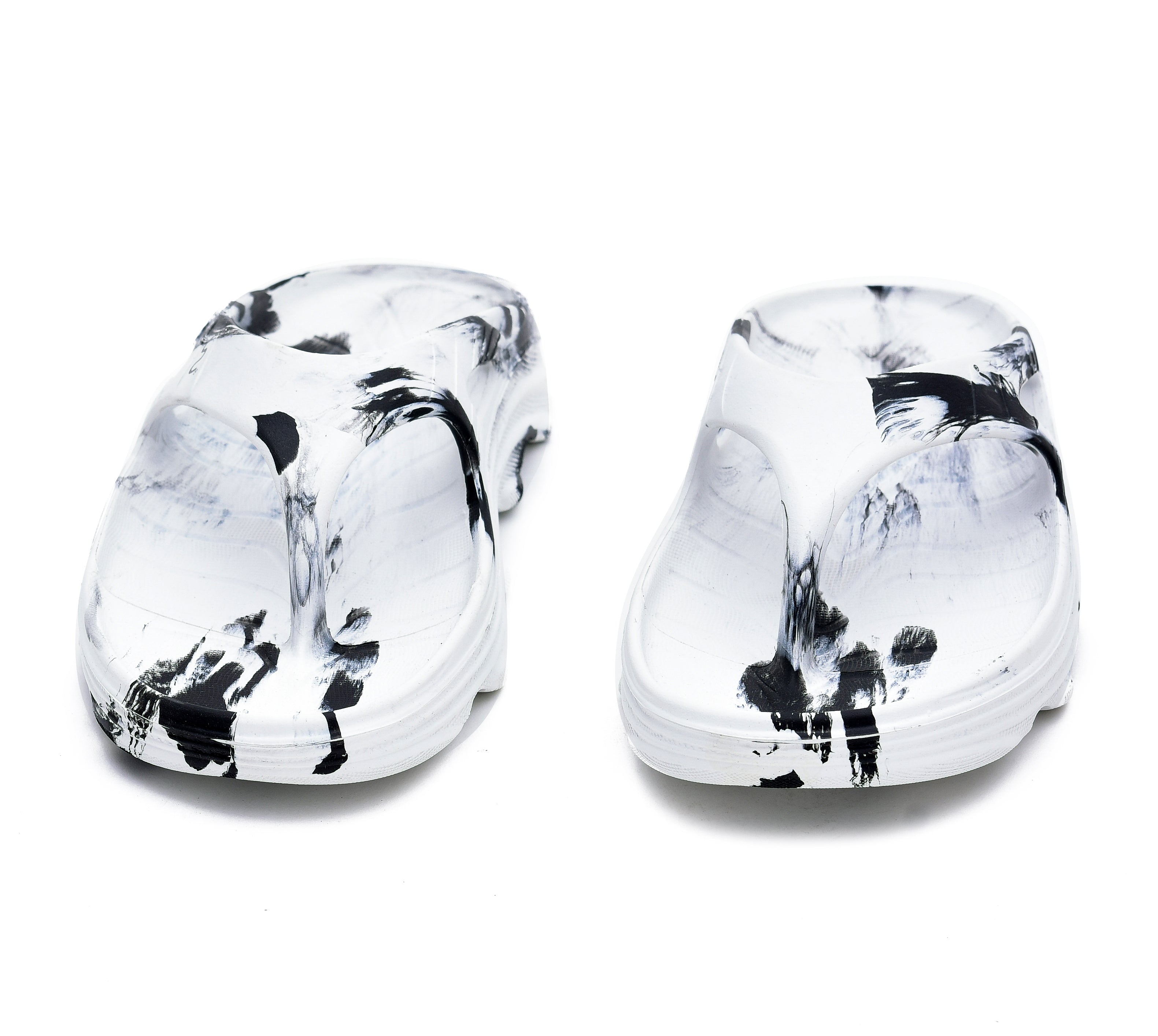 Doubleu Riva Men Marble Comfortable Recovery Footwear