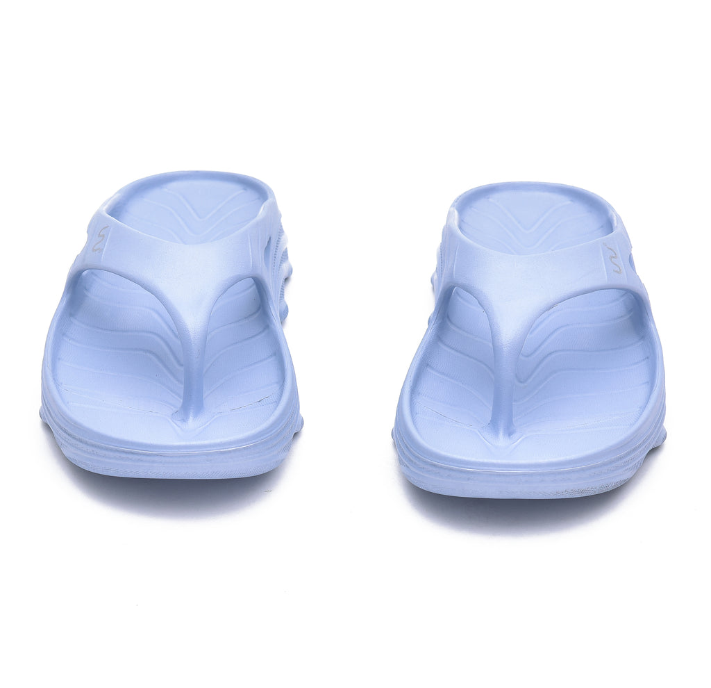 Doubleu Riva Women Comfortable Recovery Footwear Azzuro Metal