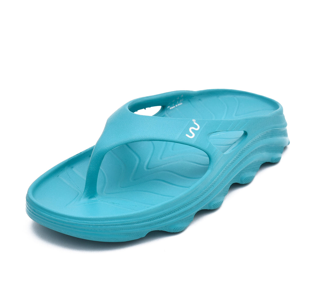 Doubleu Riva Women Comfortable Recovery Footwear Nordic Teal