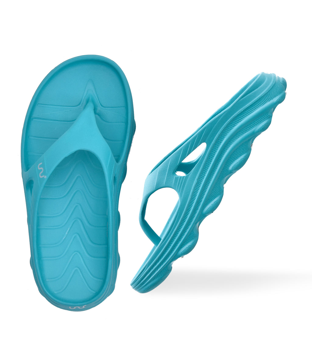 Doubleu Riva Women Comfortable Recovery Footwear Nordic Teal